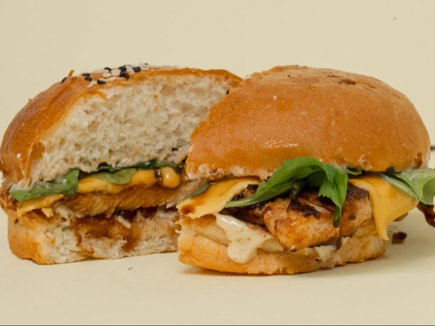 برجر دجاج رمان