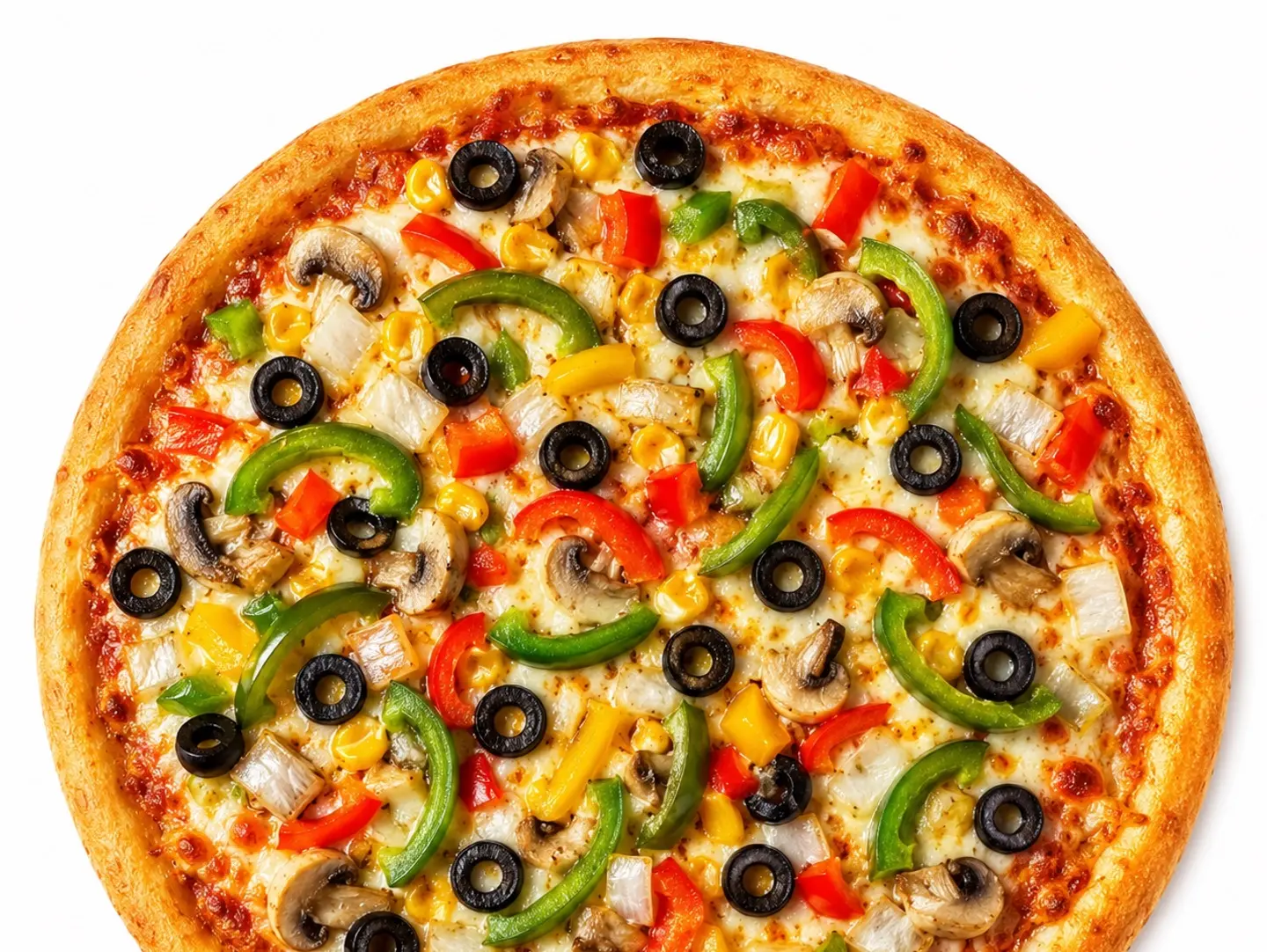 Vegetable Pizza. - S