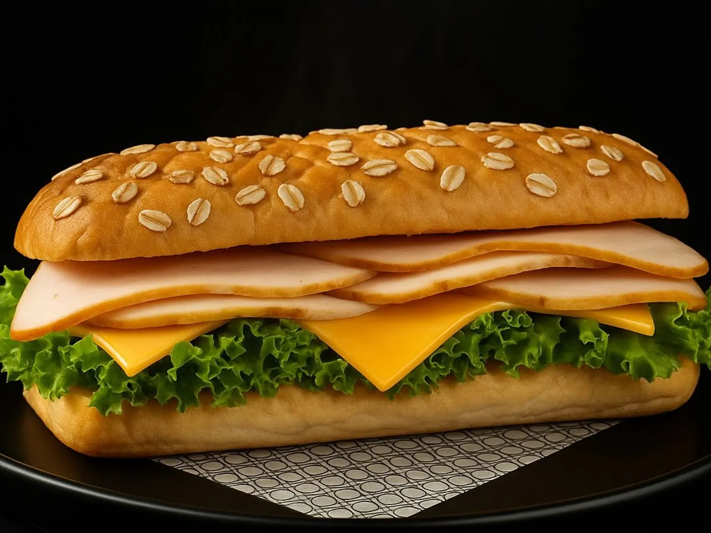 ساندويتش الدجاج مع التيركي