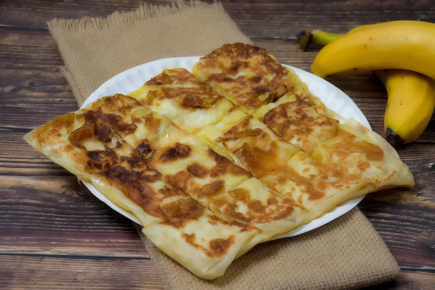 مطبق موز قشطه