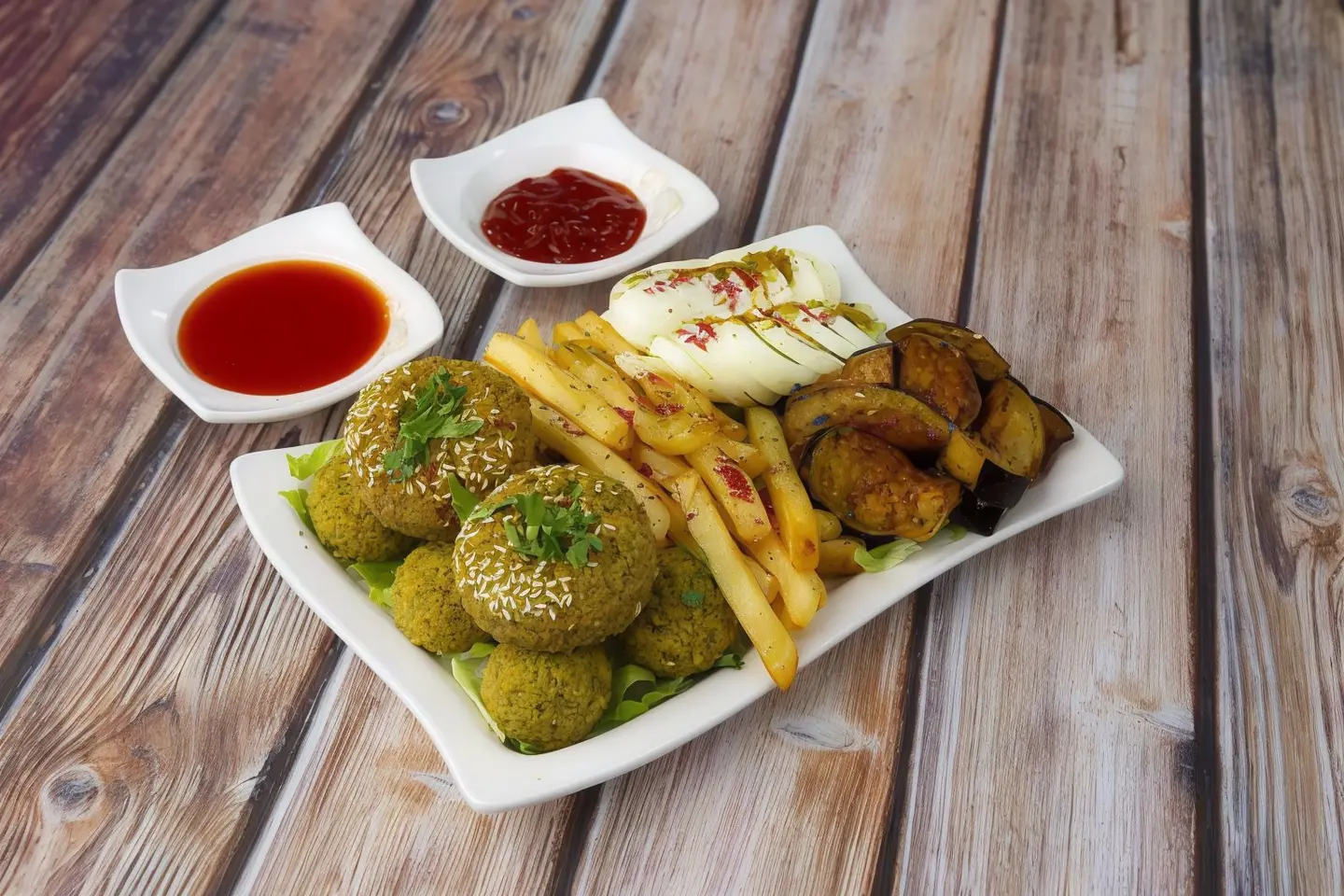 Mixed Falafel Dish - Small