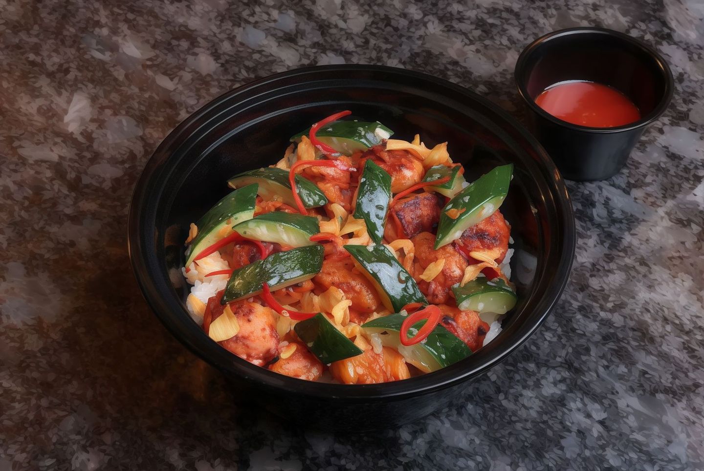 Rice Bowl Spicy Chicken
