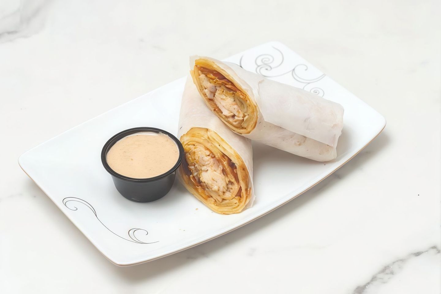 Chicken Ketchup Roll