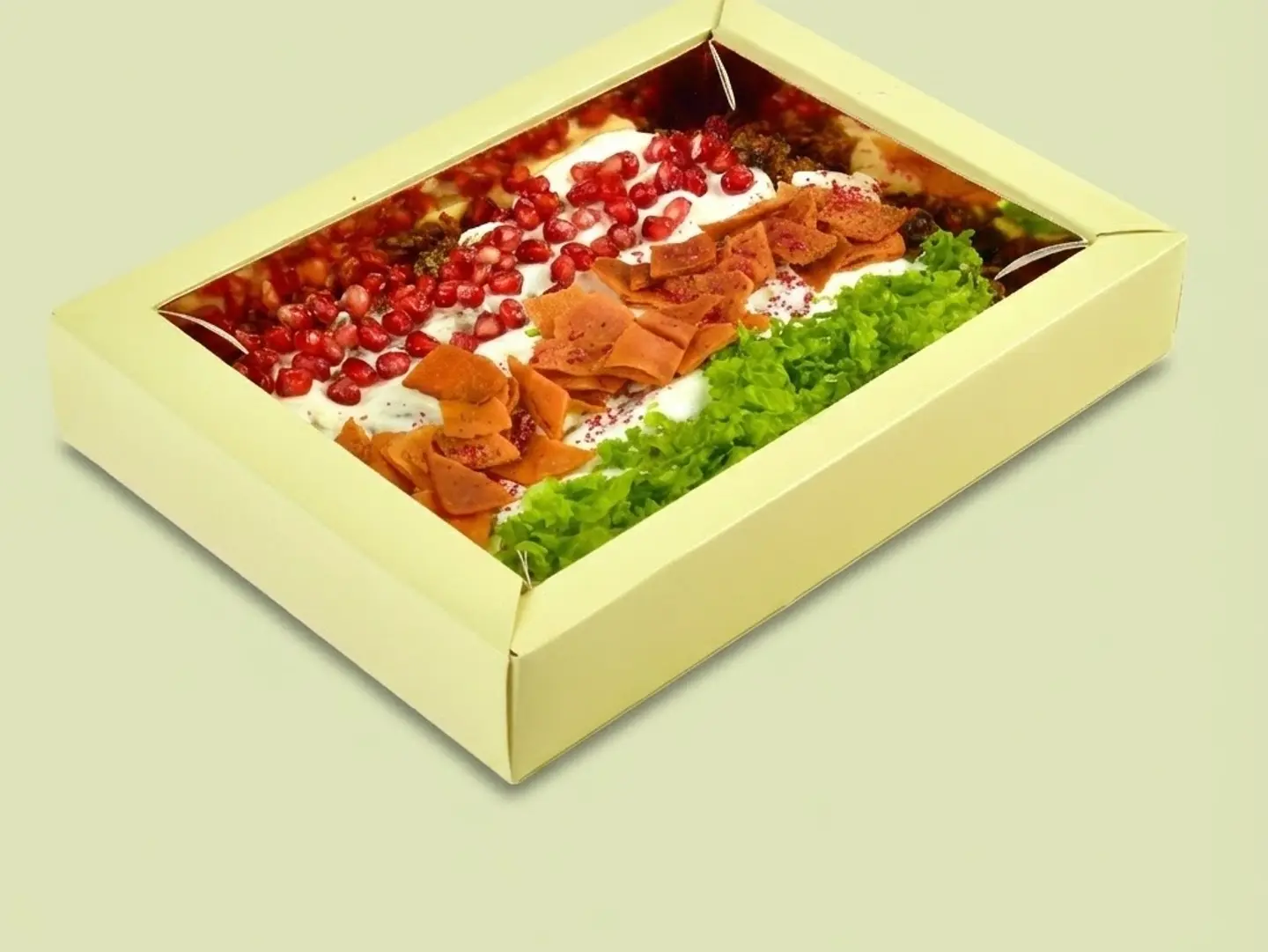 Grape Leaves Fatteh Large
