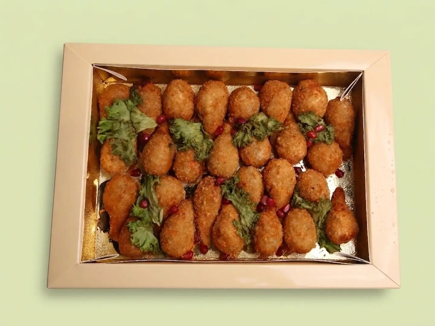 افخاذ دجاج مقلية كبير