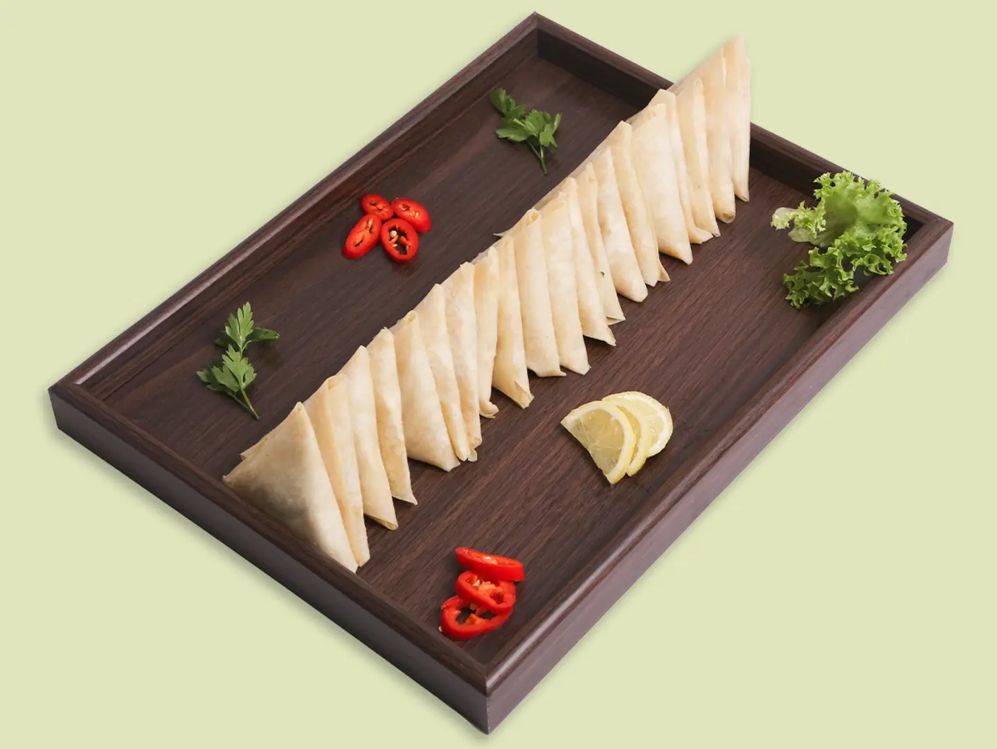 سمبوسة لحم مفرزنة