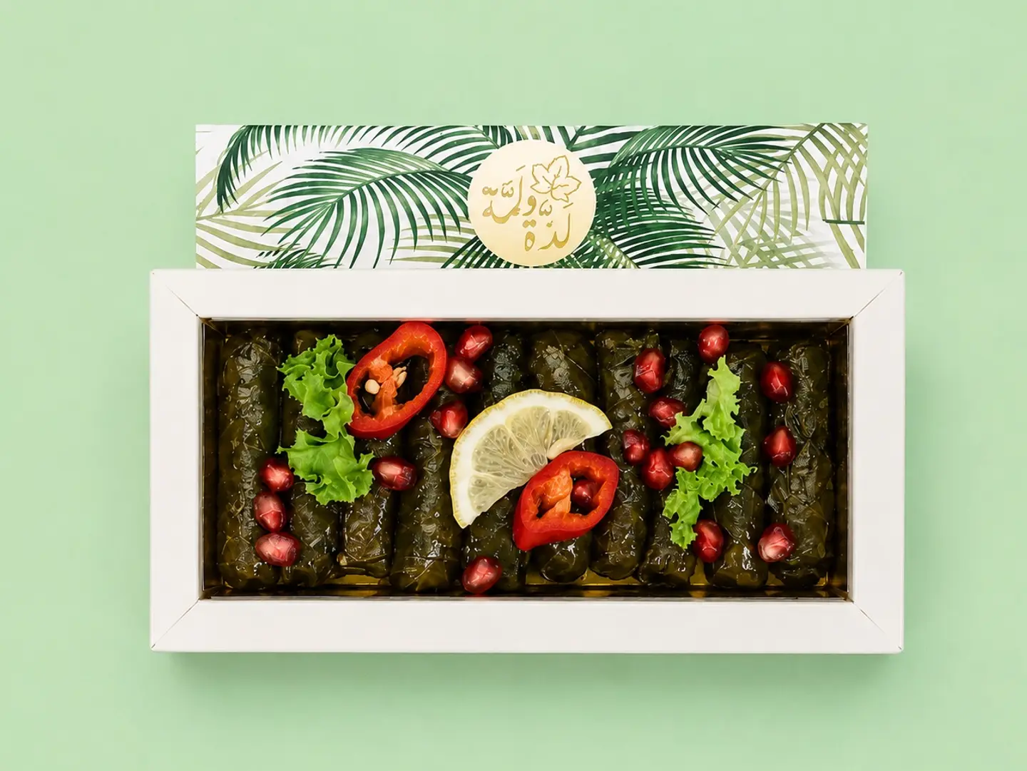 Spicy Grape Leaves