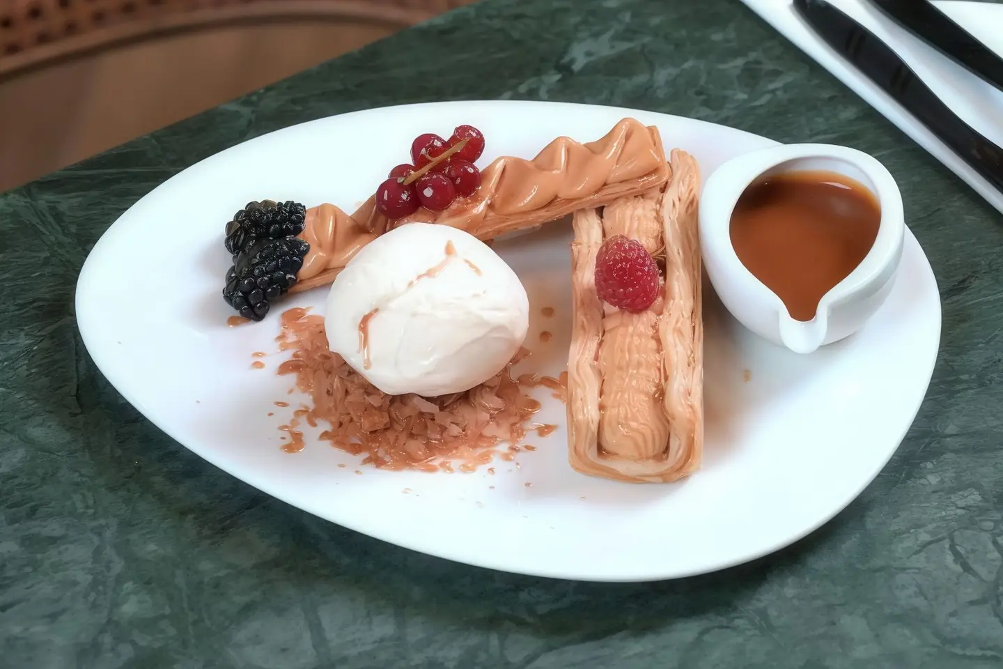 Caramel Millefeuille