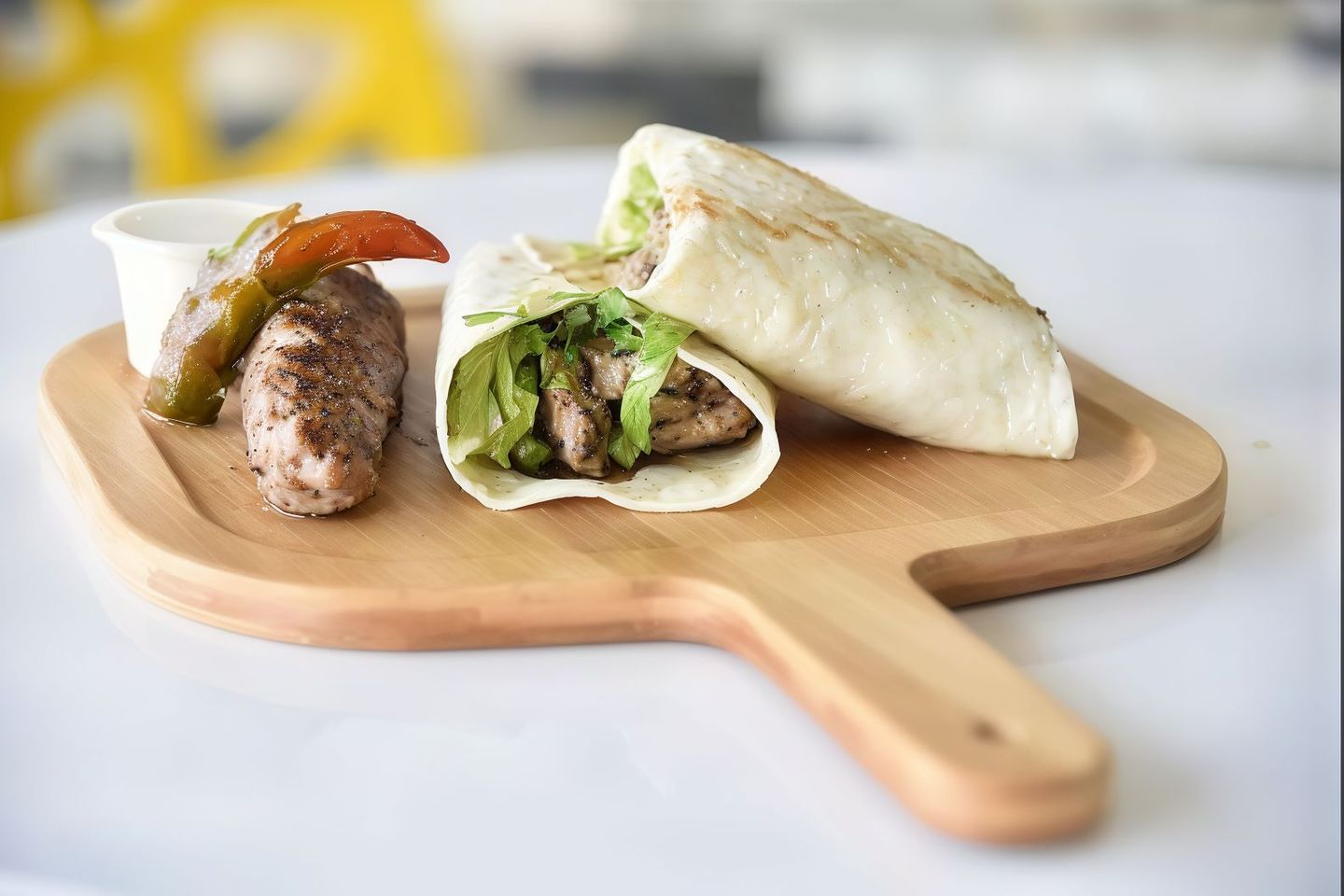 مشكل مبشور وكباب دجاج - دبل