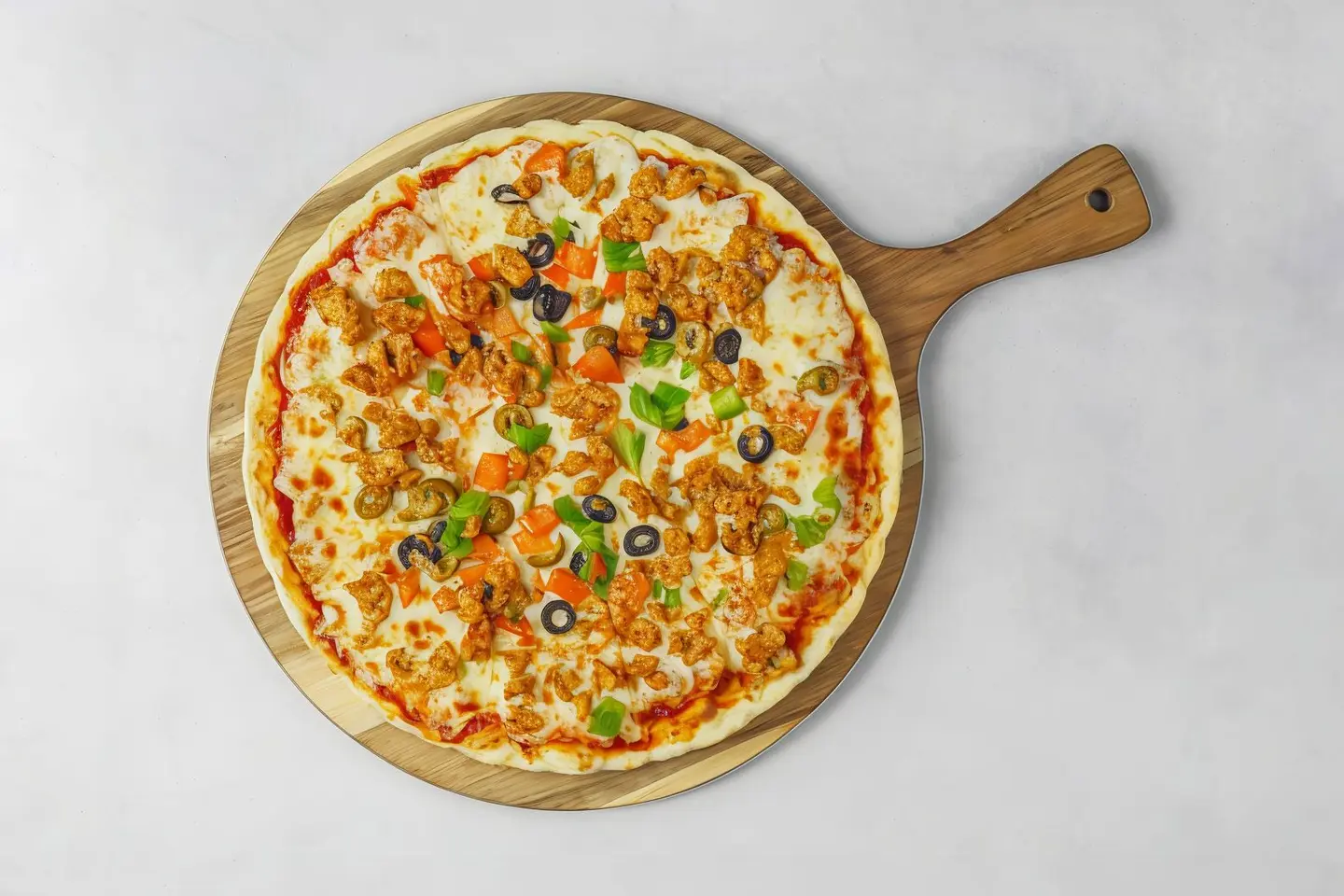 بيتزا دجاج - صغير