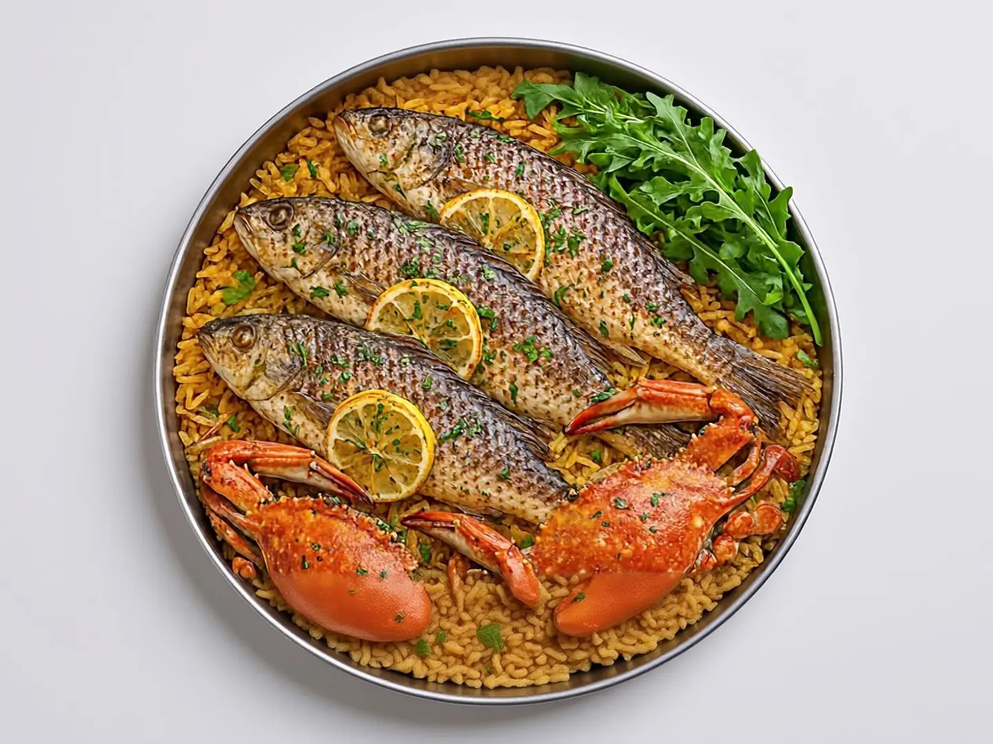 Al Mina Rice Tray Mullet