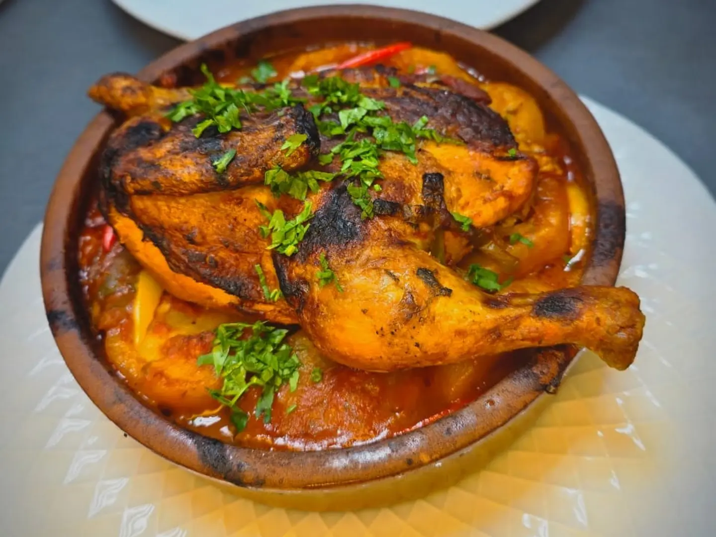 Chicken And Potato Tagine