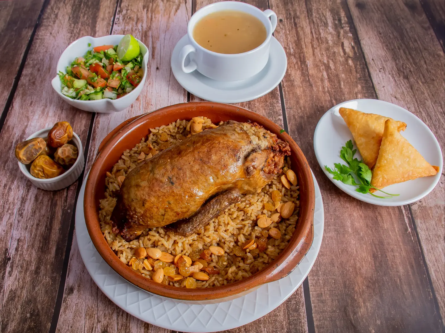 وجبة حمام محشي