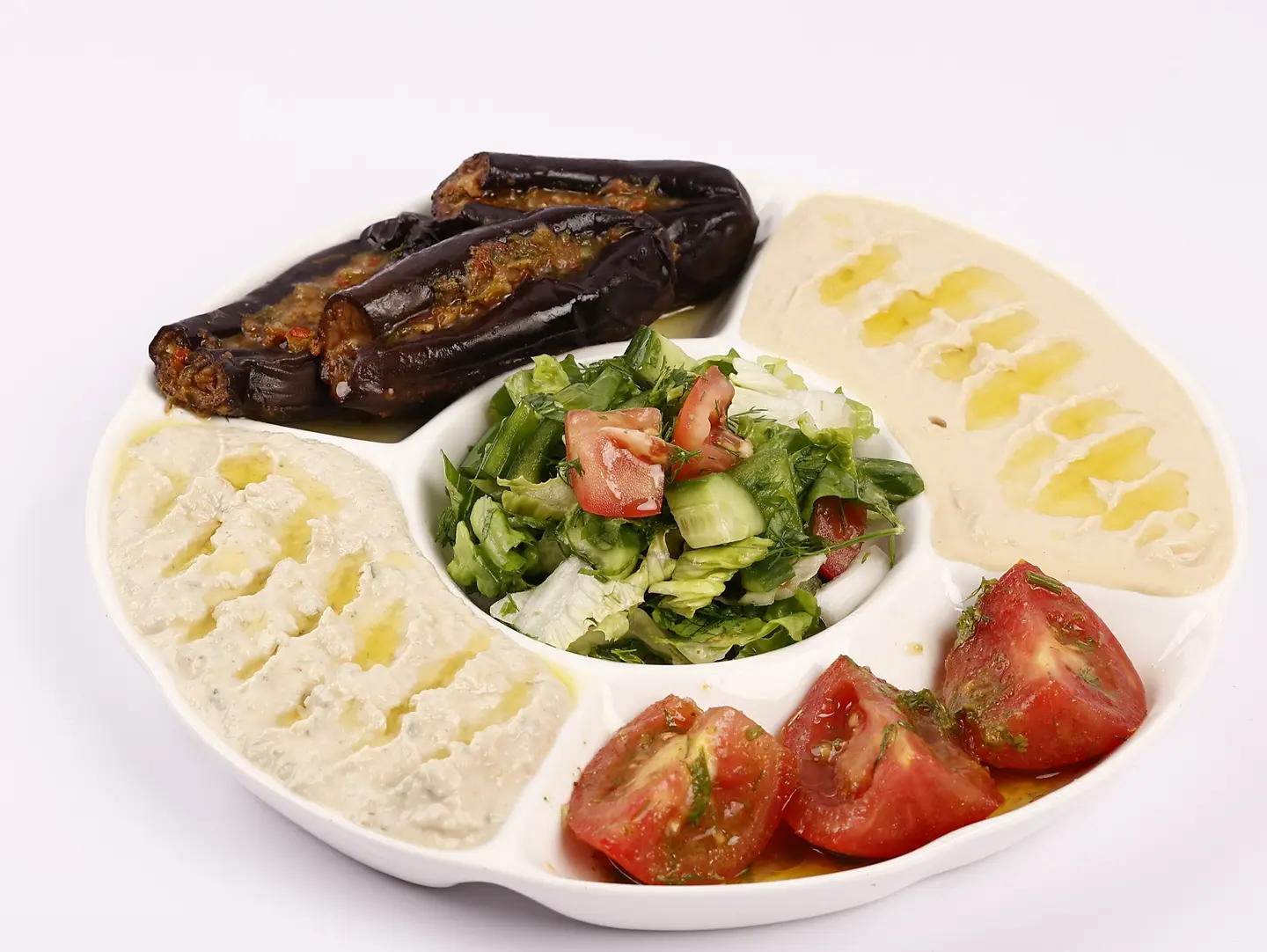 مقبلات مشكلة متنوعة طازجة