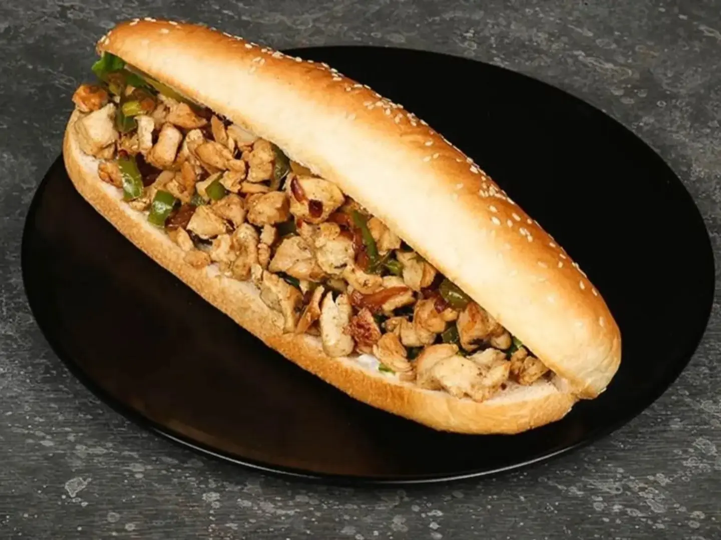 ساندوتش دجاج باربيكيو