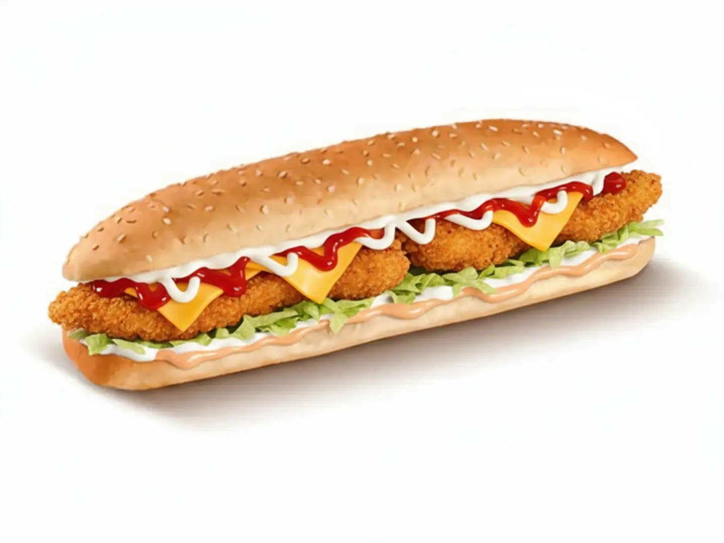 ساندوتش دجاج كرانشي