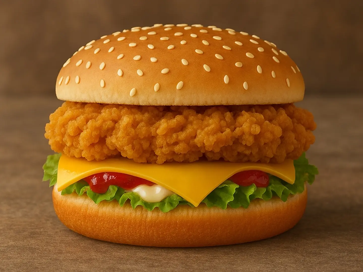 زنجر برجر دجاج