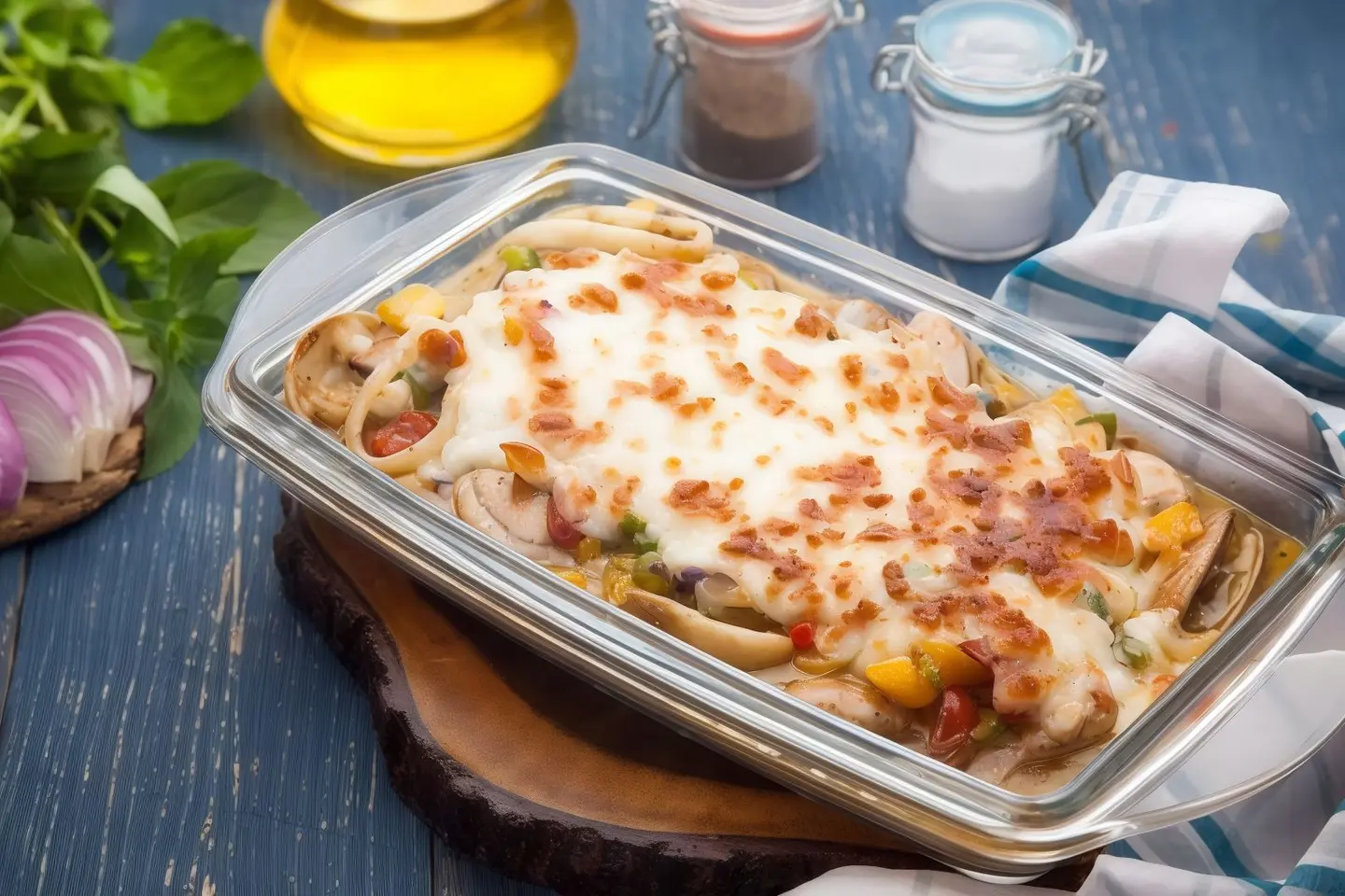 White Mixed Sea Food Tagine