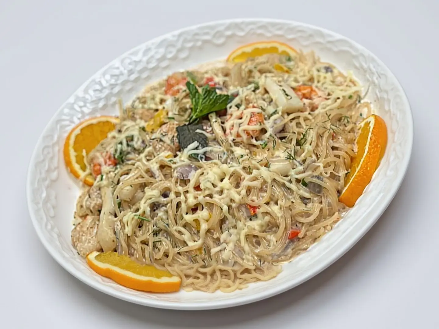 Seafood Spagity White Sous