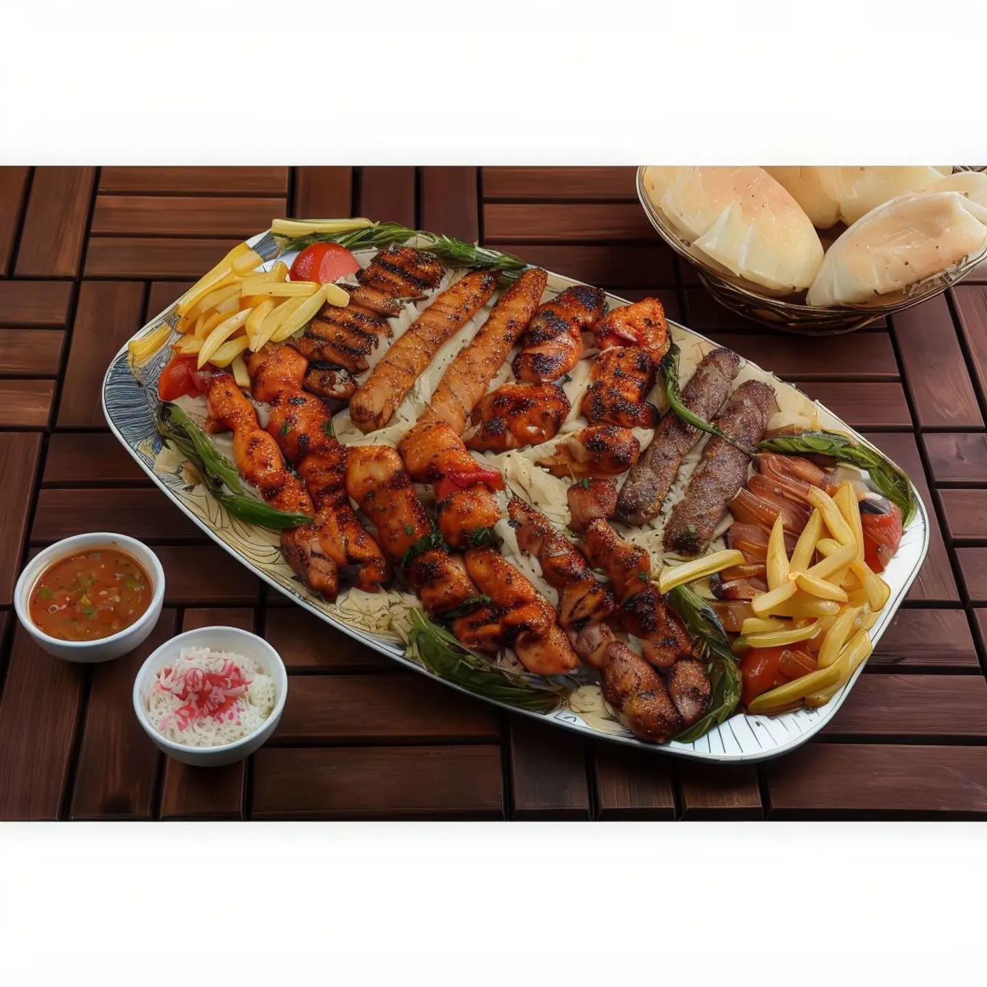 One Kilo Of Mixed Grilled Chicken
