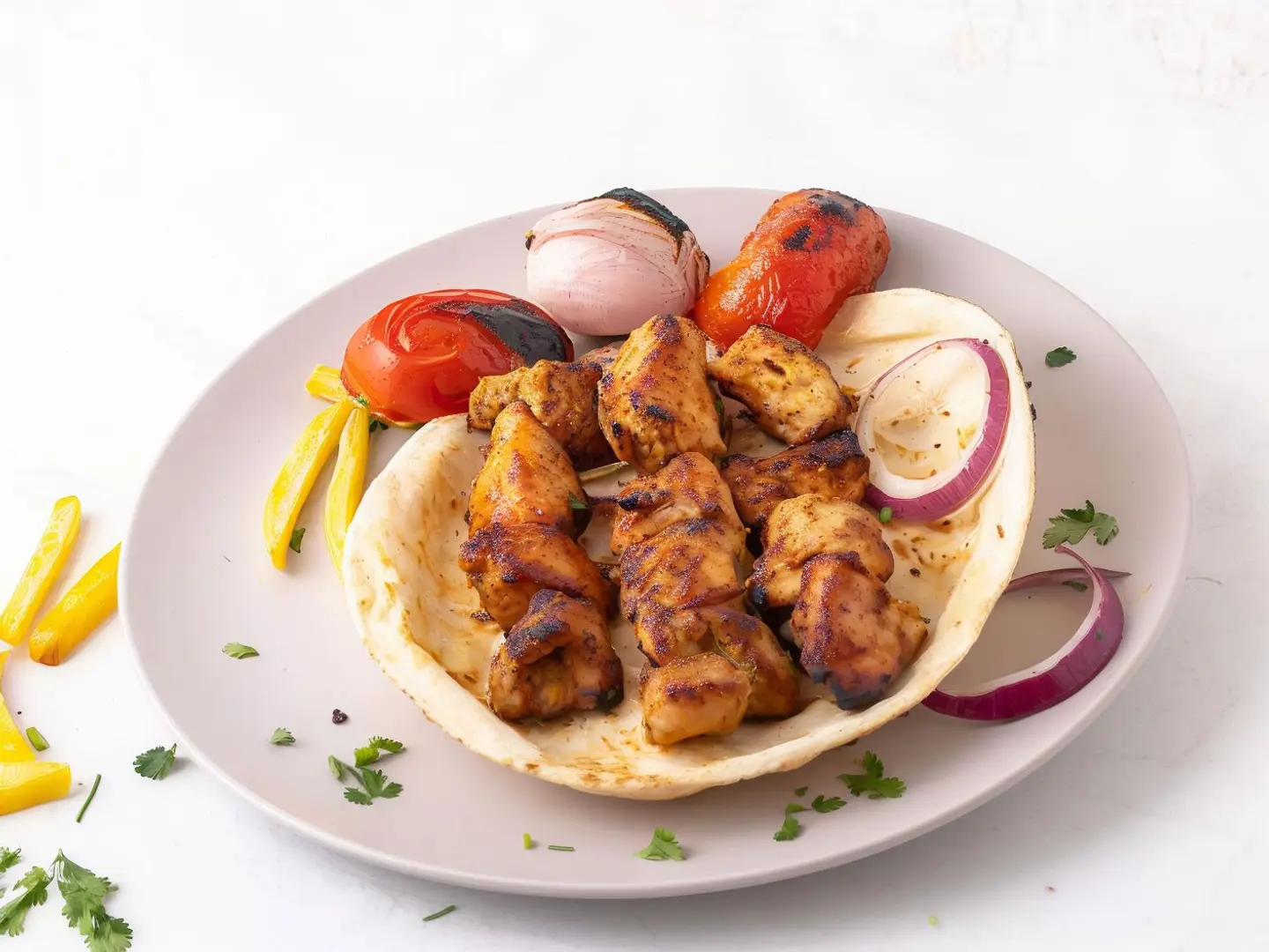 دجاج تكا مشوي