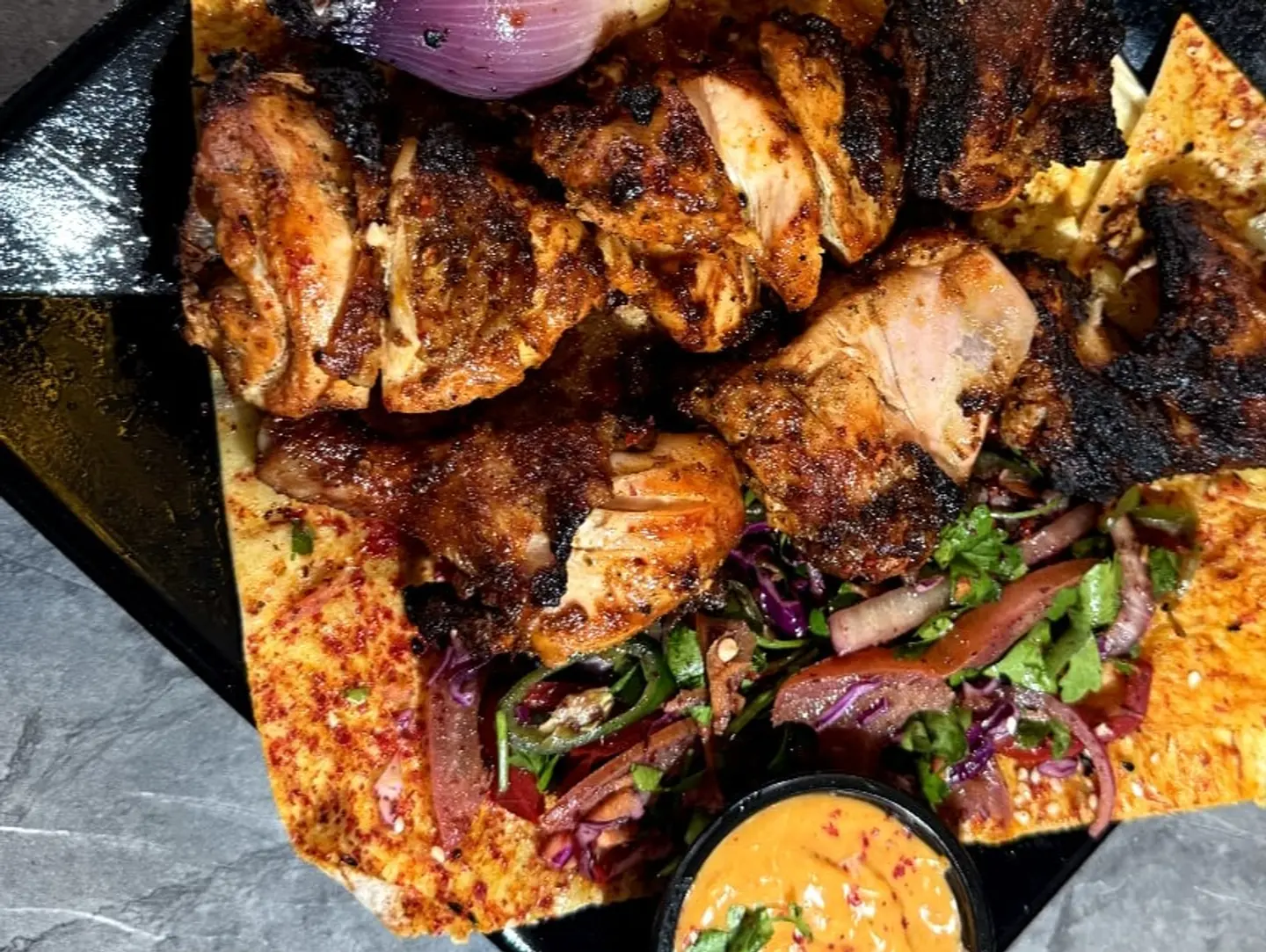 نص دجاج تركي