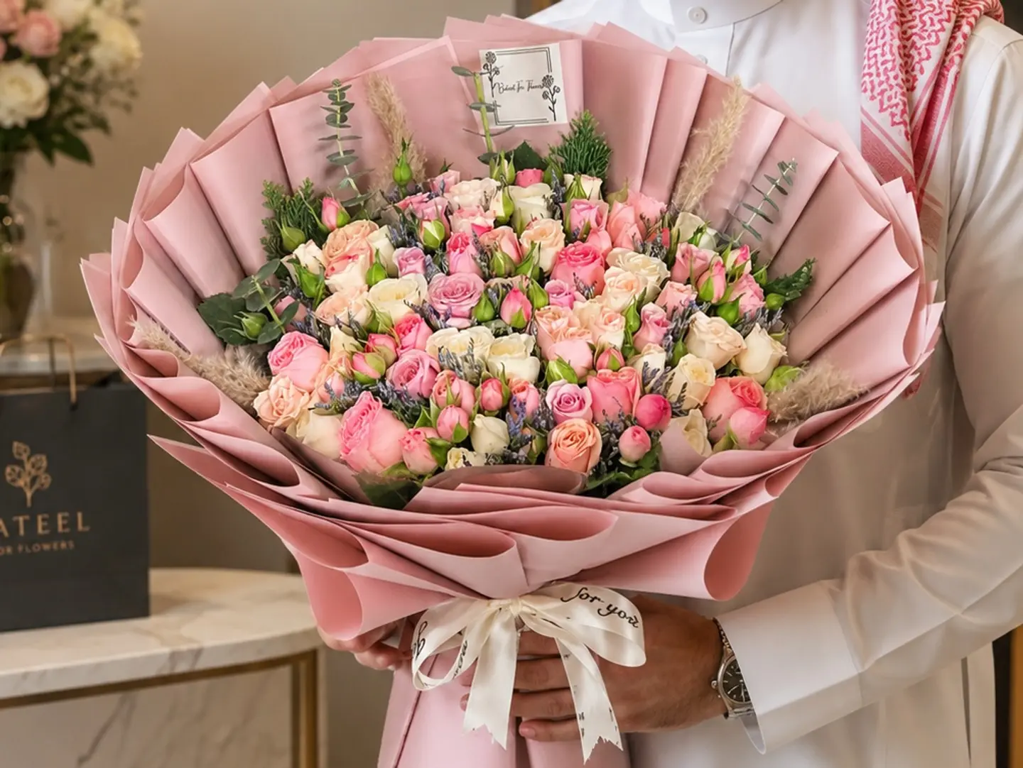 Royal Beby Rose Mix Bouquet A96
