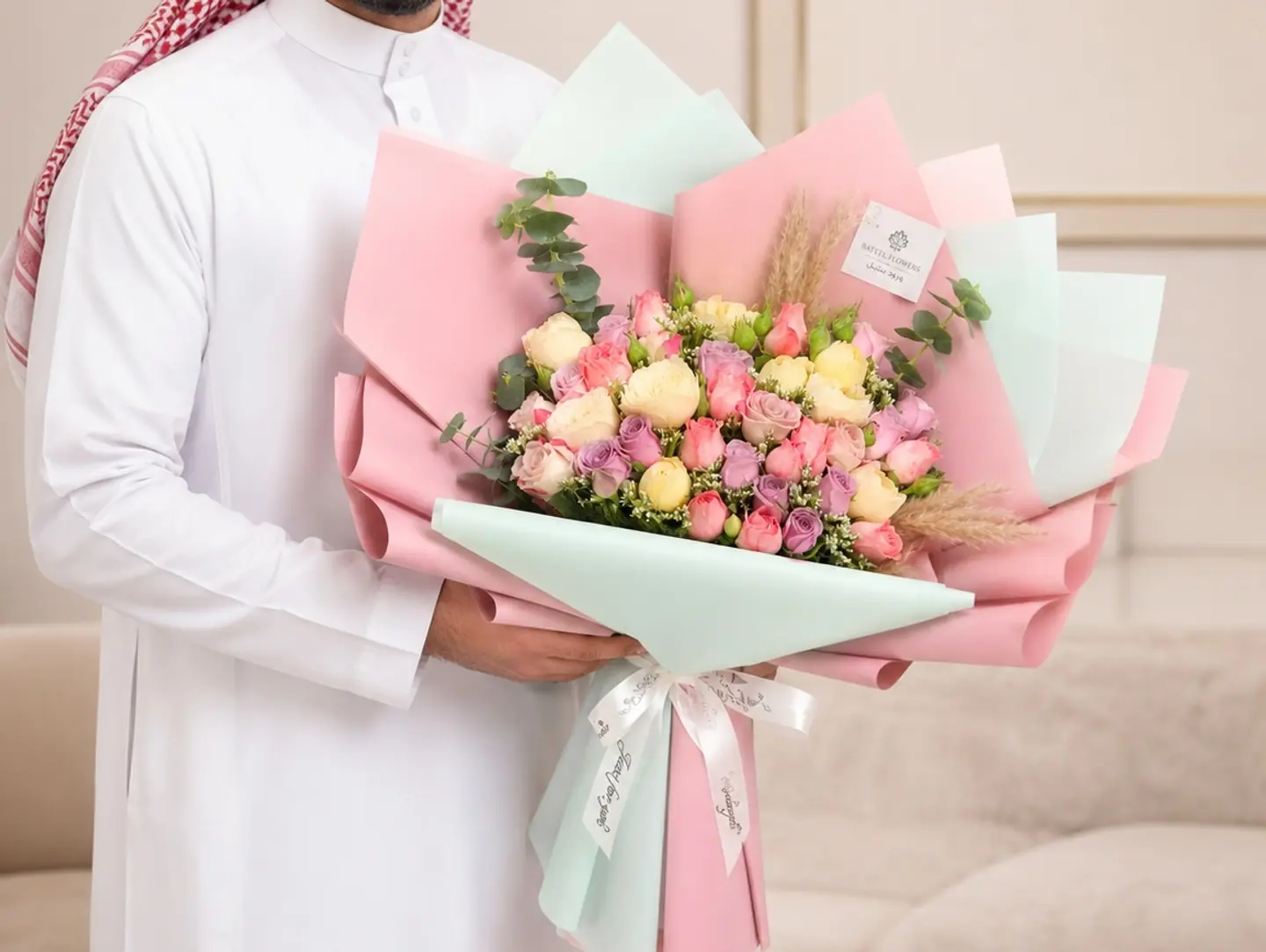 Bouquet Mix Natural Flowers A72