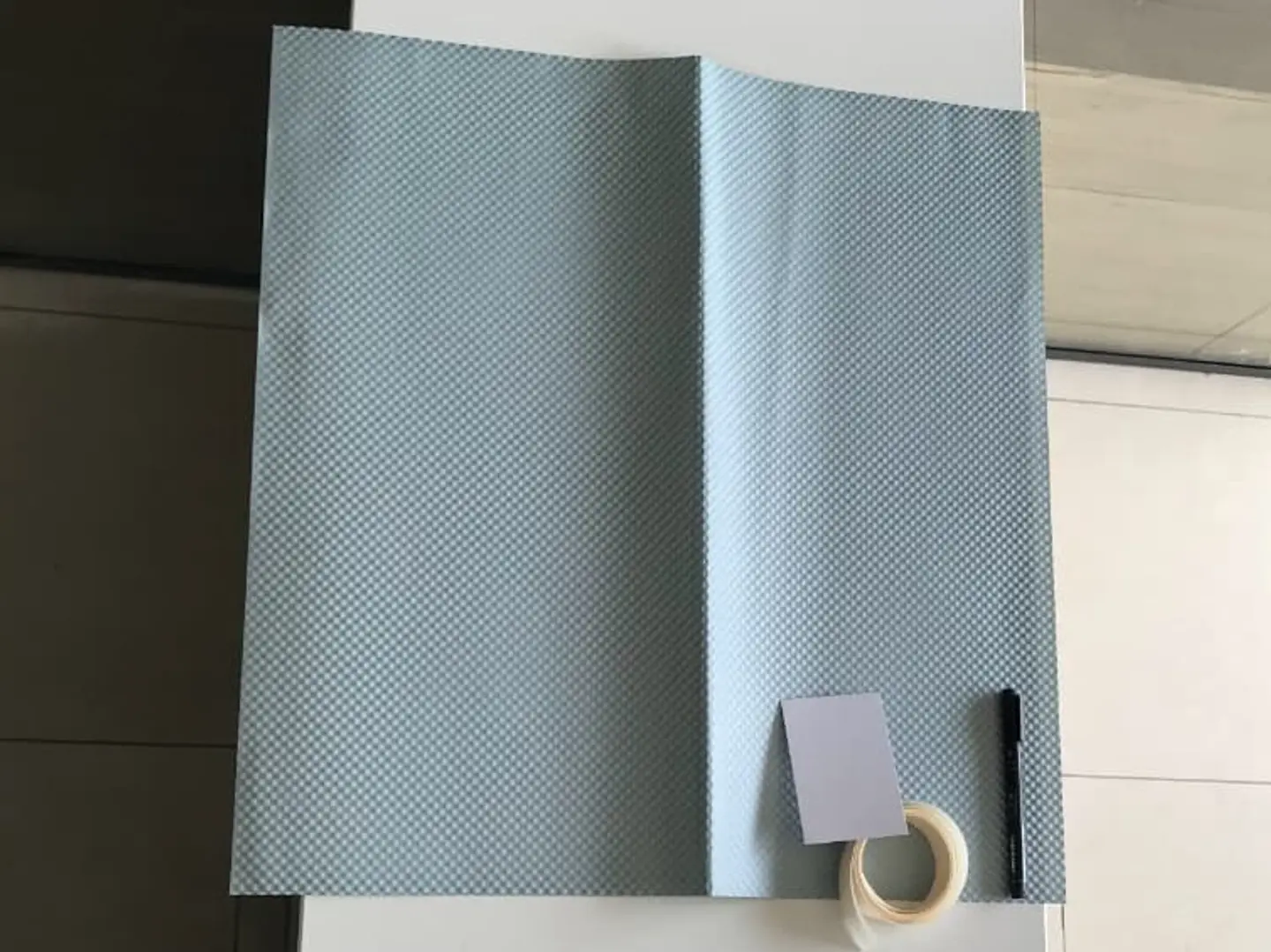 Paper Wrapping With Ribbon And Card 35 D