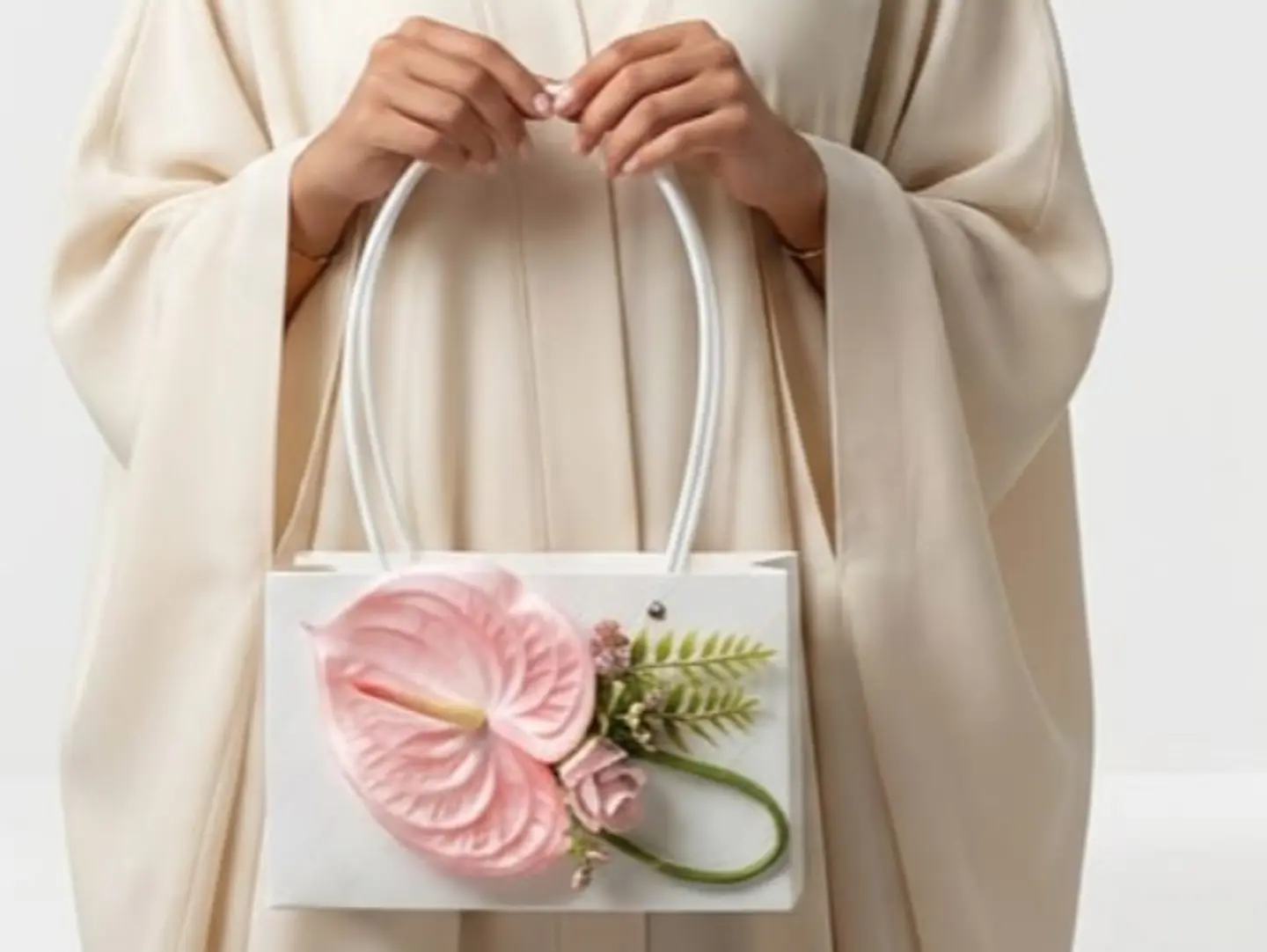 Gift With Bag Artificial Flower D42