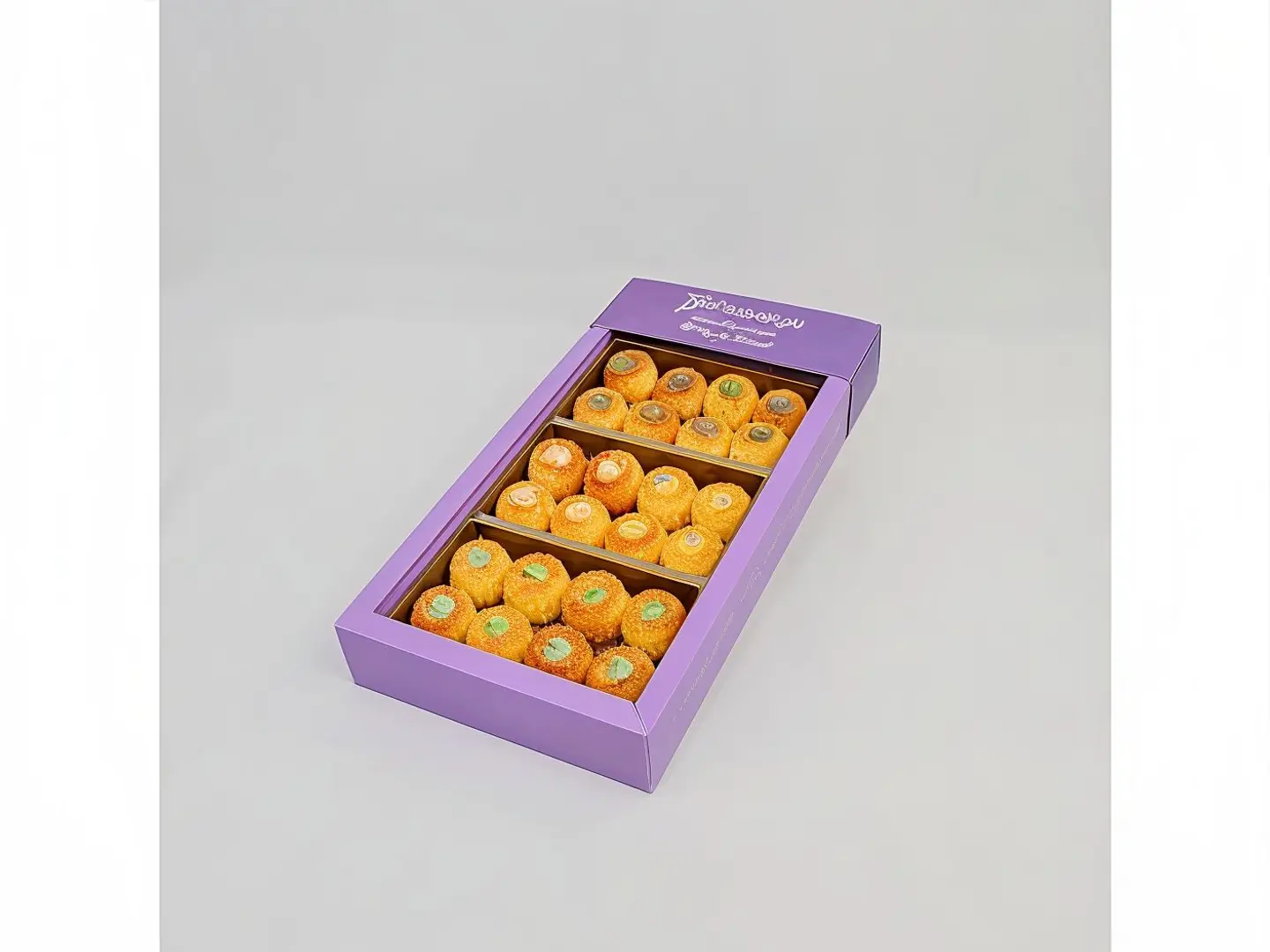 Box Of Basbousa Flavors