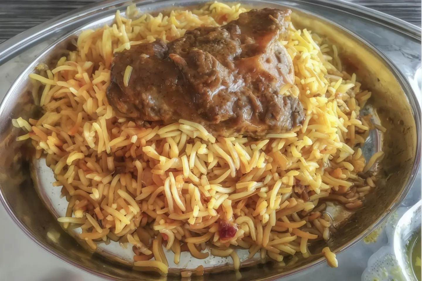 Half A Piece Of Madghot Chicken