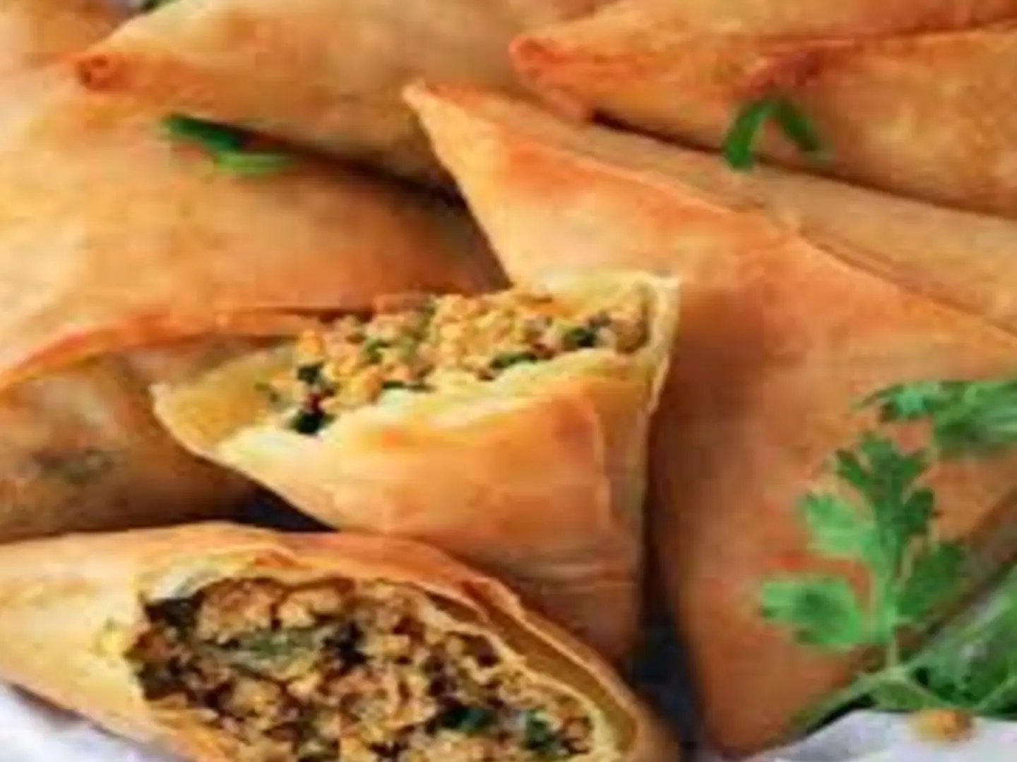 Mashed Corn Samosa