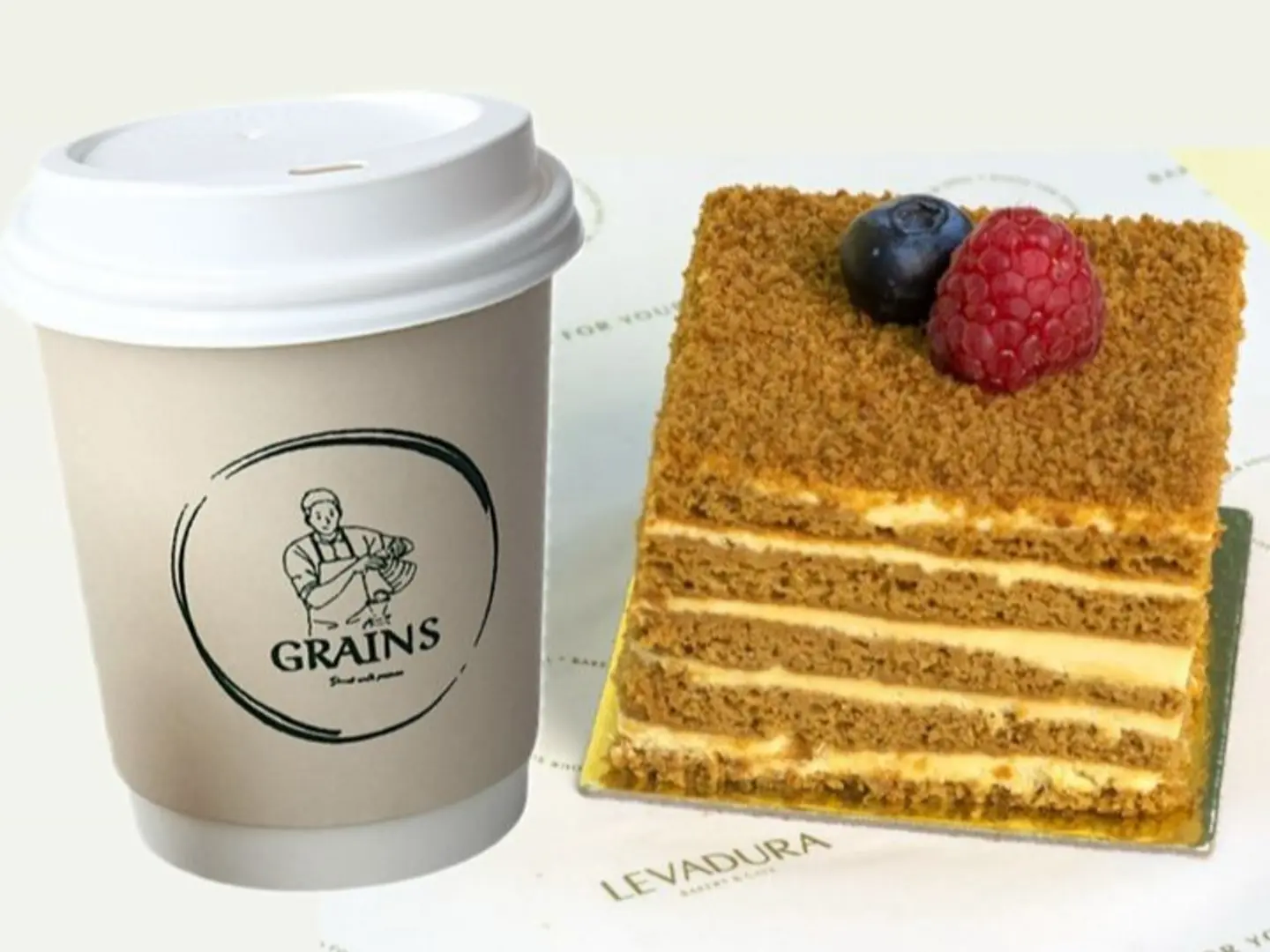 Coffee Day And Honey Cake
