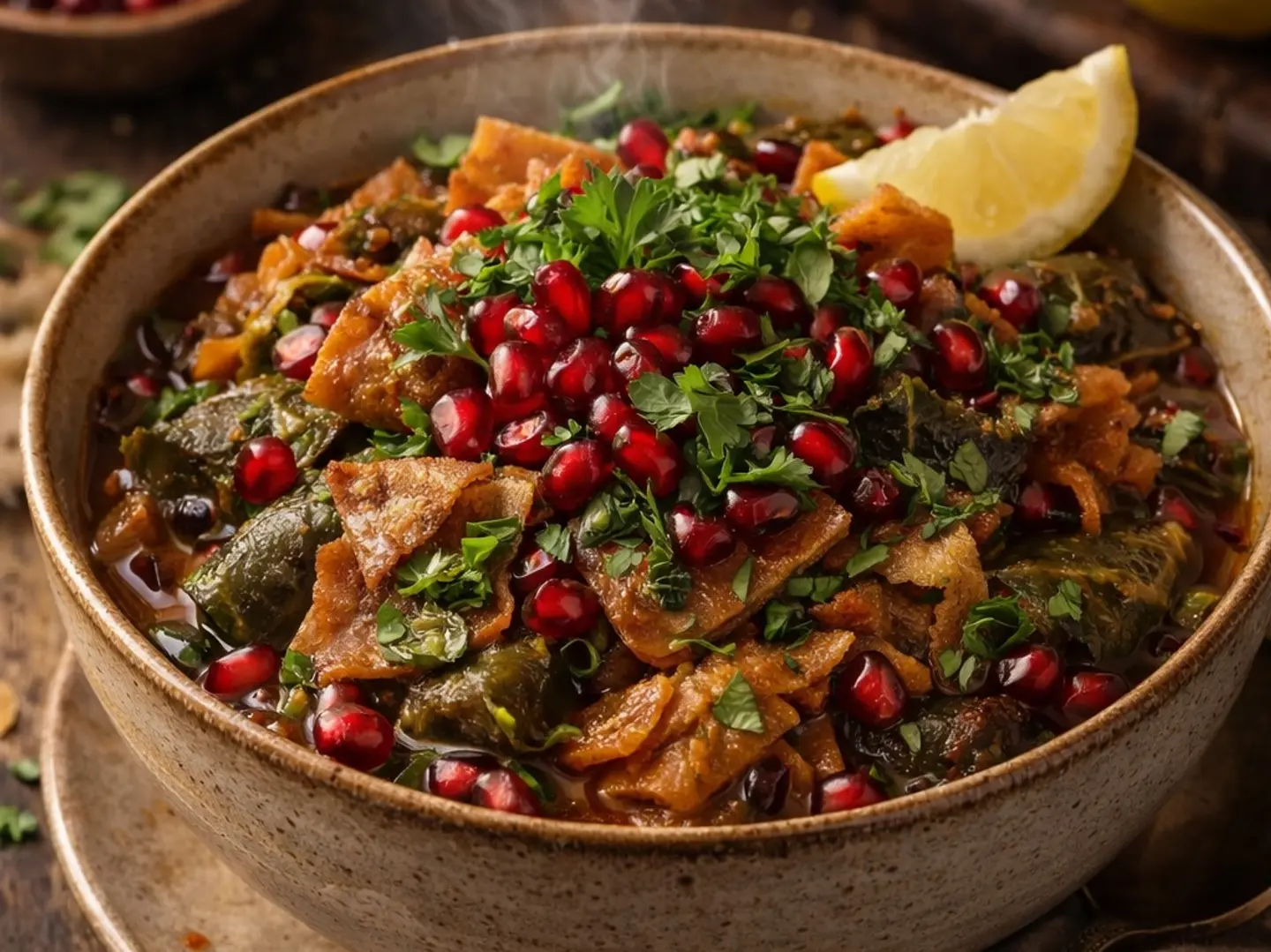 فتة ورق عنب