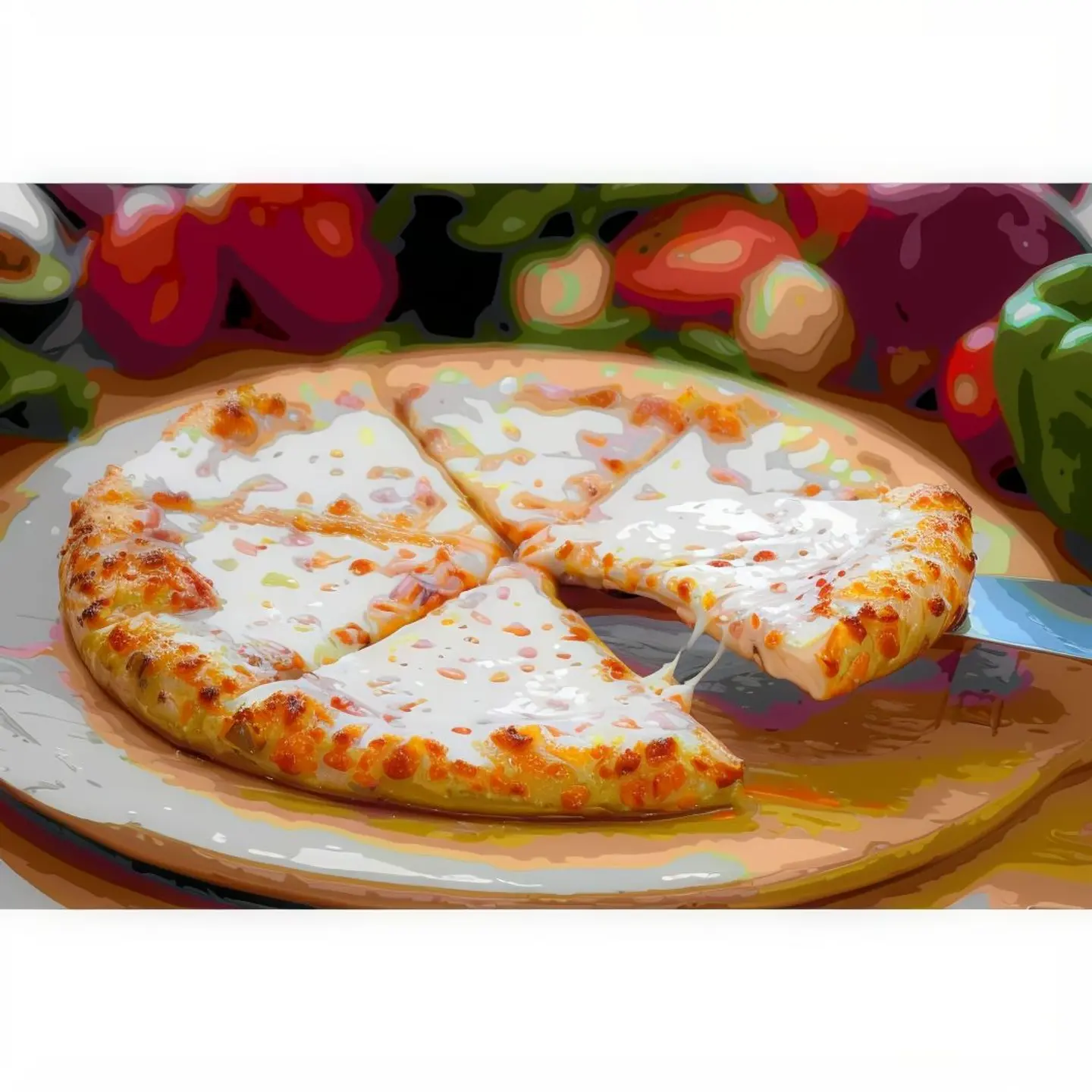 مناقيش مرتديلا بالجبن