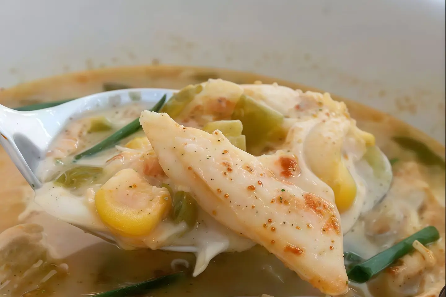 شوربة سلطعون الذرة