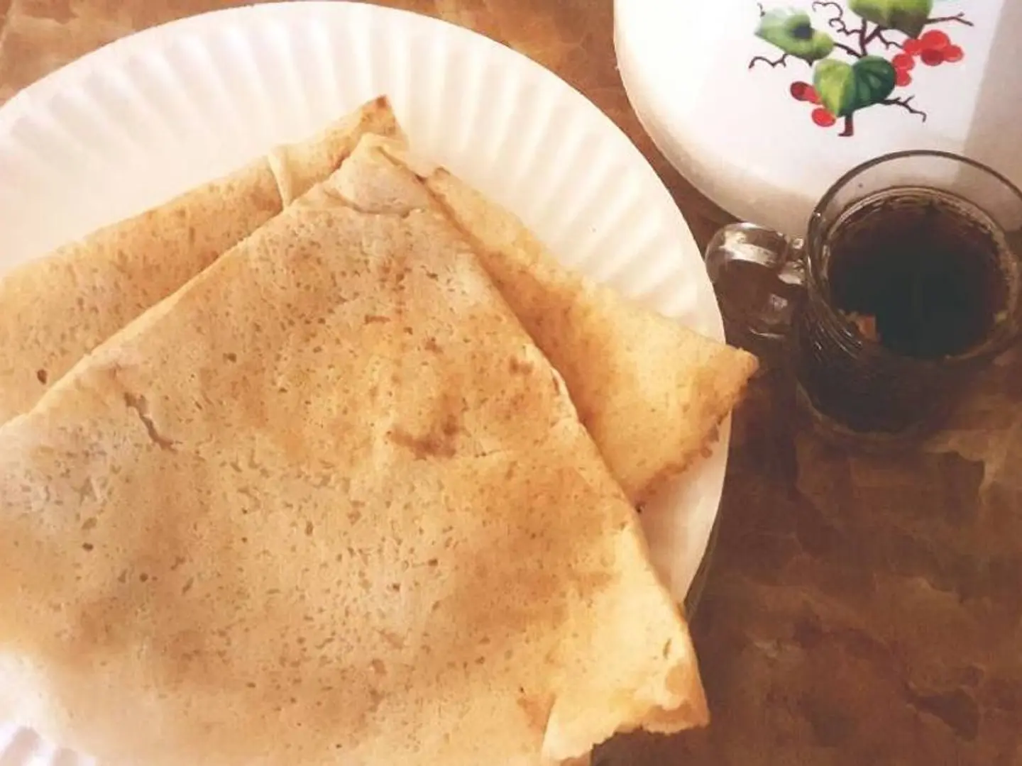 Roqaq Bread With Chesse And Oman Chips