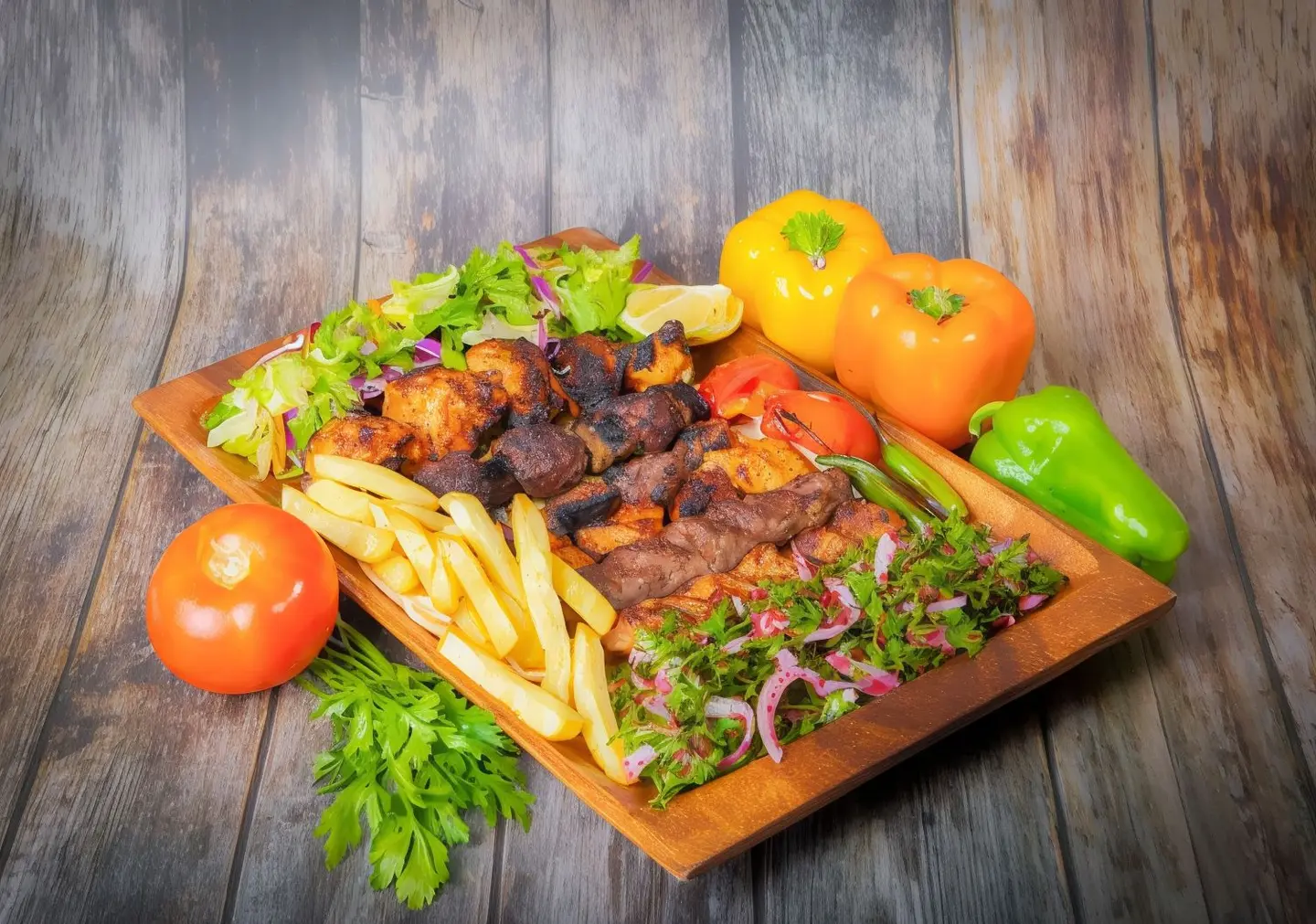 طبق 6 اسياخ