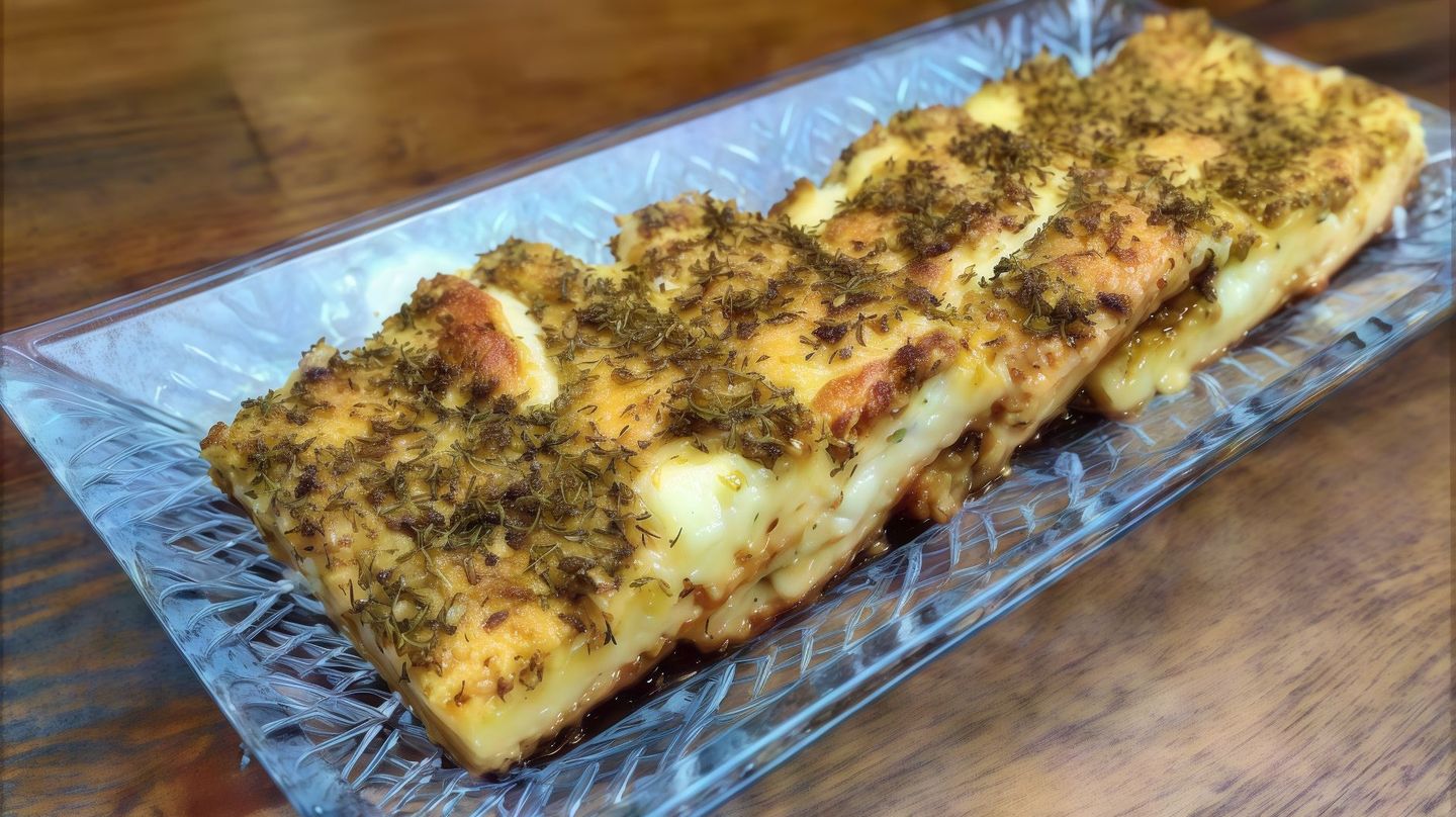 فطيرة زعتر بالجبن