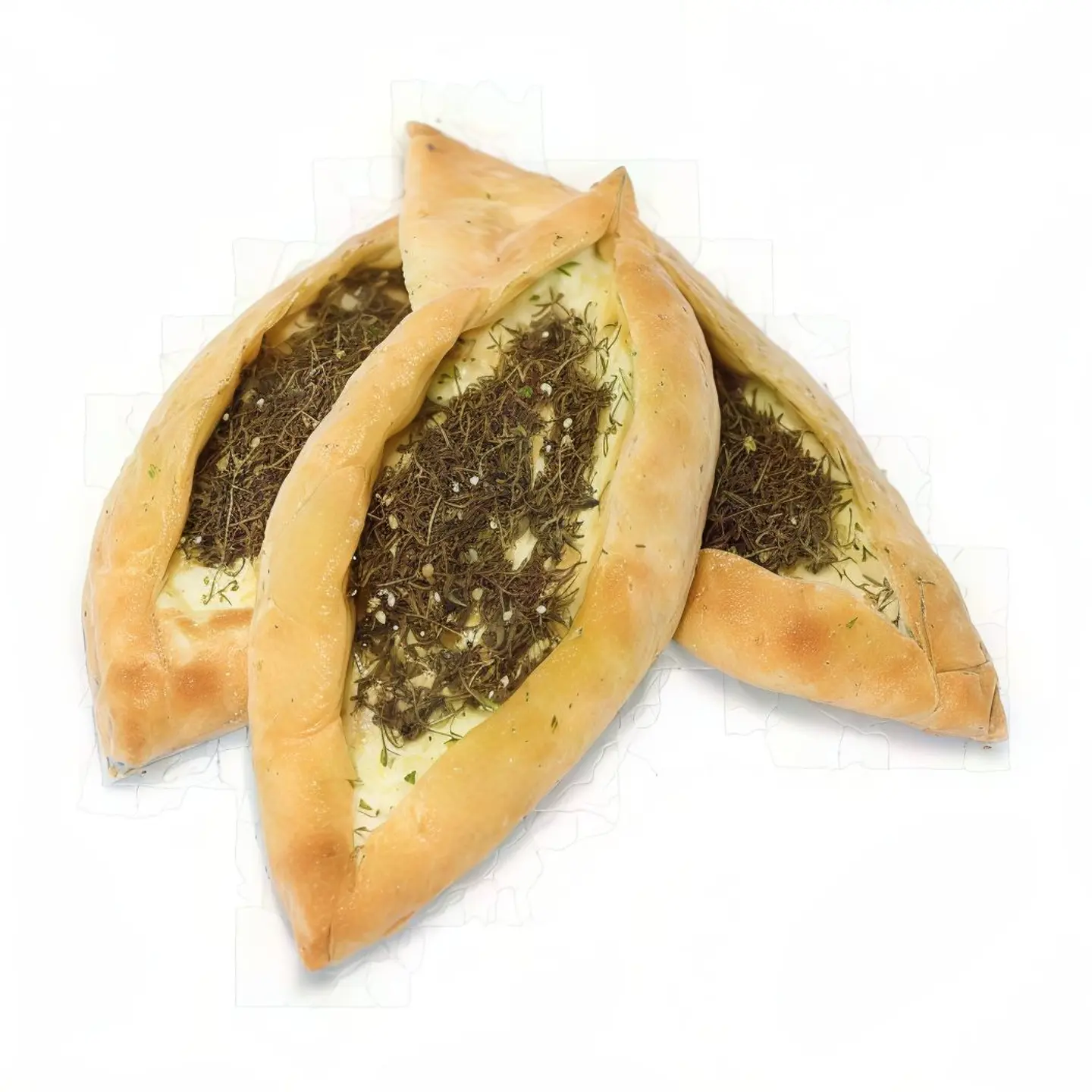 فطيرة زعتر باللبنه