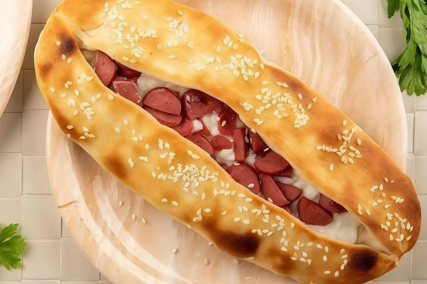 نقانق قمة اللؤلؤه