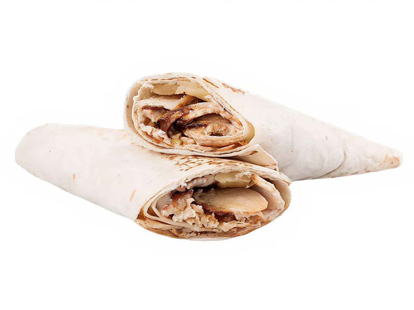 سندوتش شاورما خبز لبناني ص