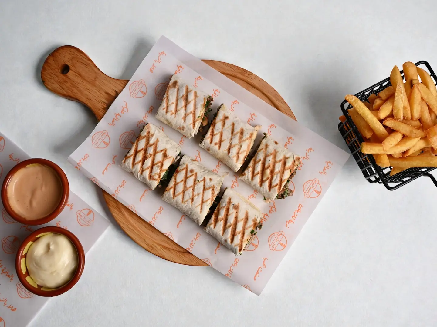 شاورما عربي لحم عادي