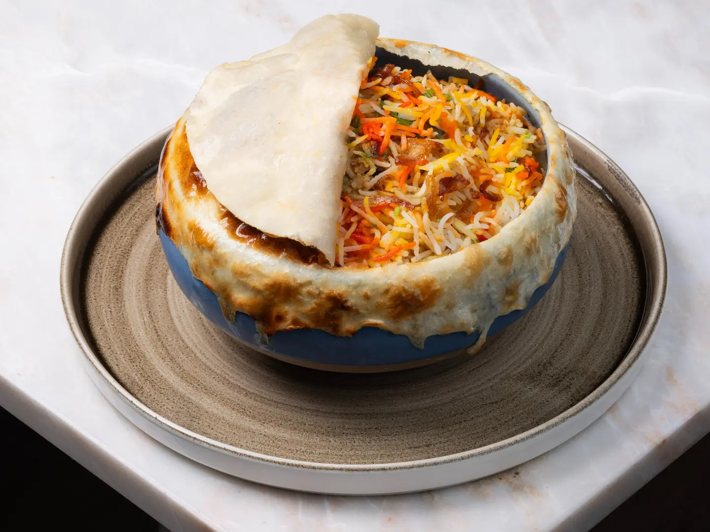 برياني الجمبري باردا