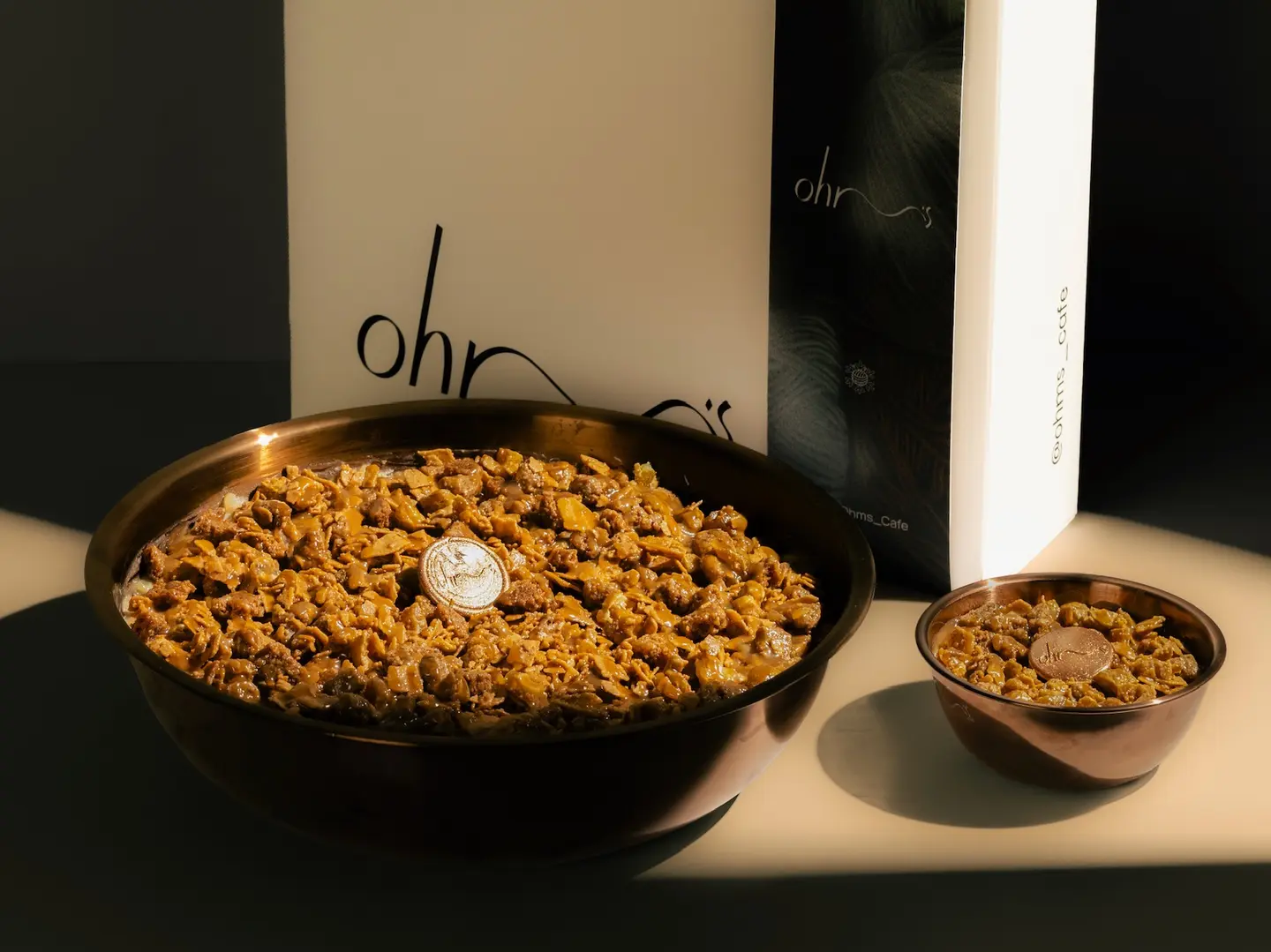 Small Bowl Of Dates Rice Pudding (Winter Season )