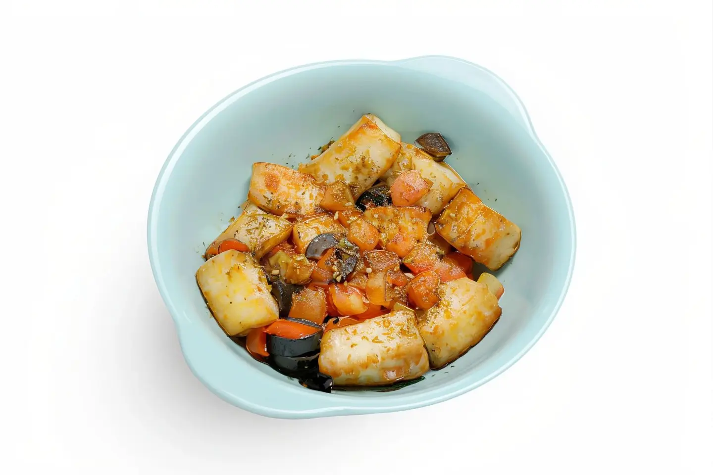 حمسة باذنجان حلوم