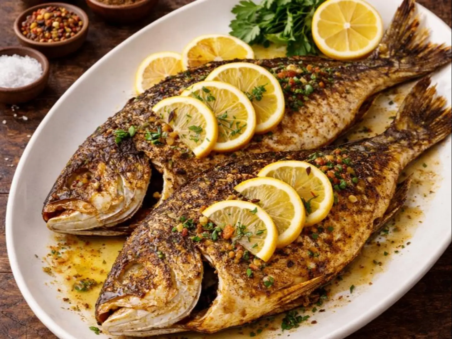 سبريم بالسمنه البلدي وليمون بالفرن