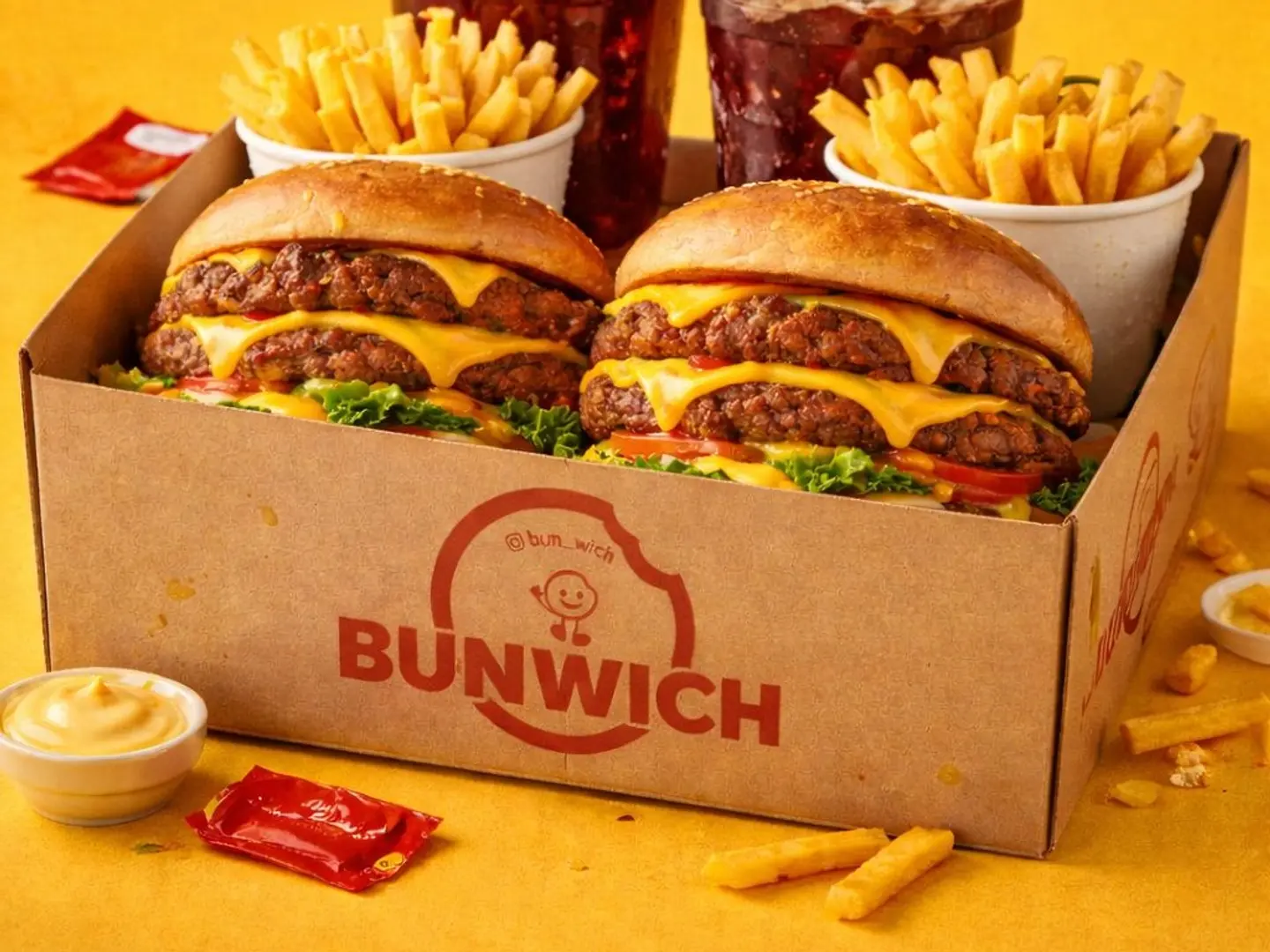 دبل سماش برجر بوكس