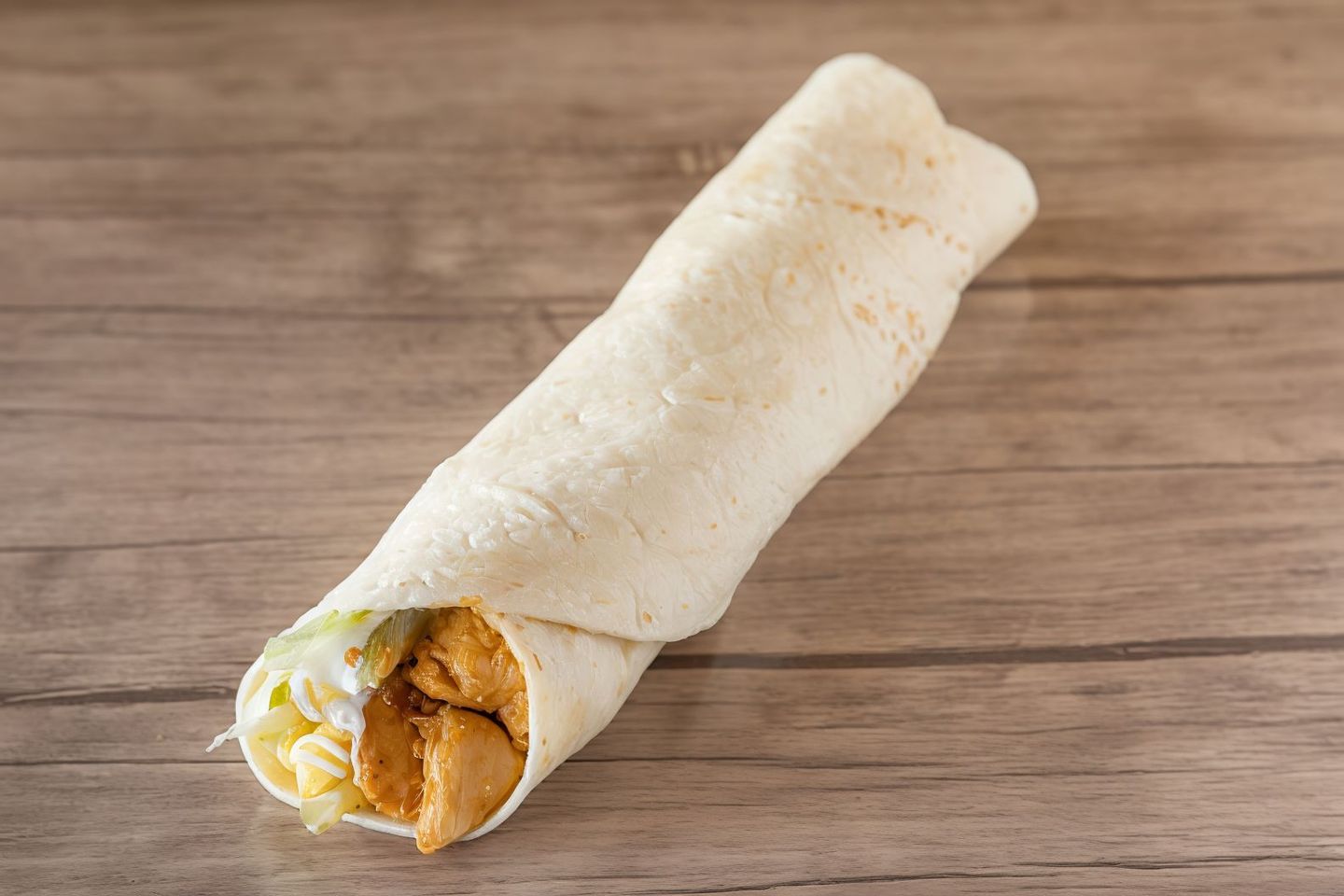 Famous Chicken With Pickled, Lettuce And Garlic